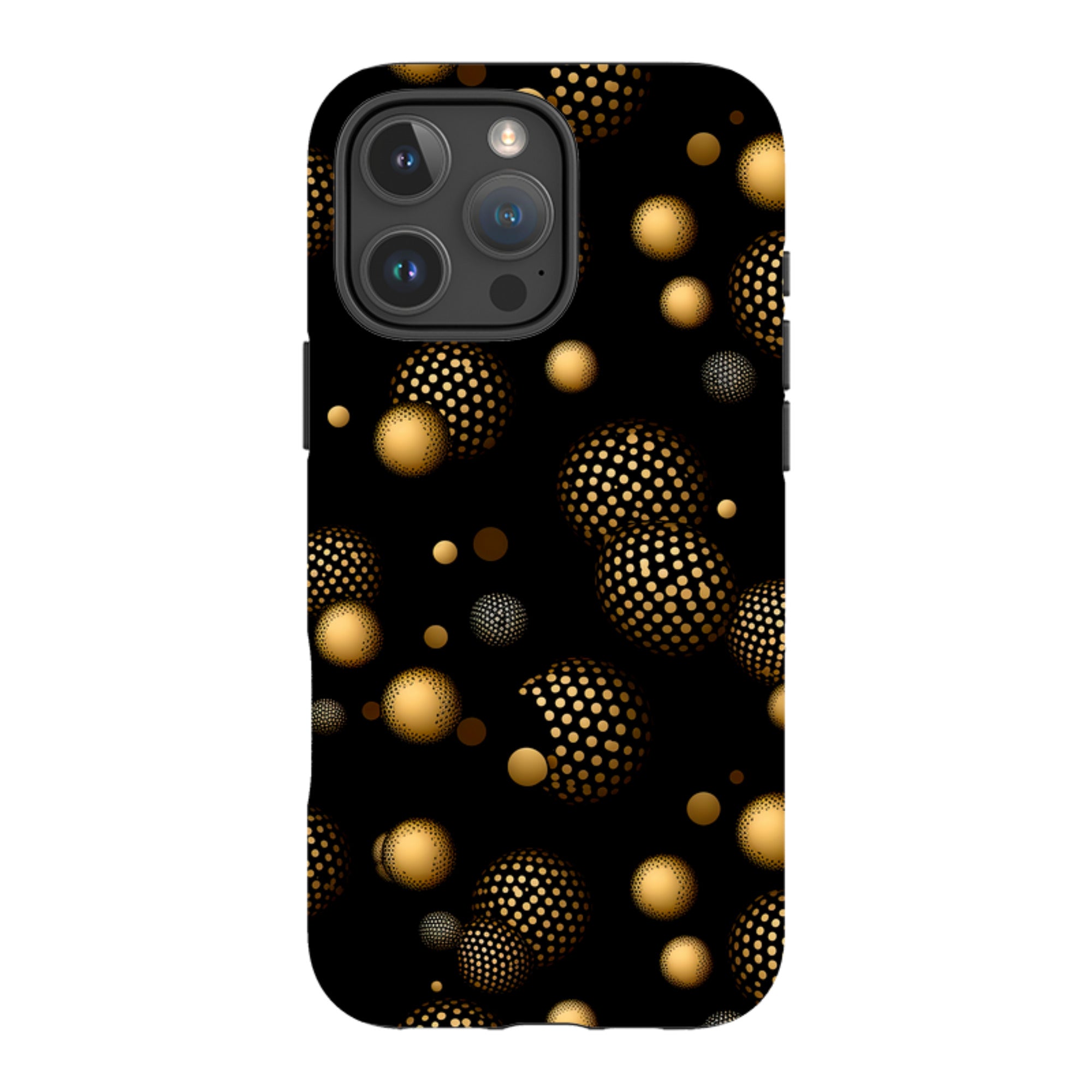 iPhone Case - Dark Polka II