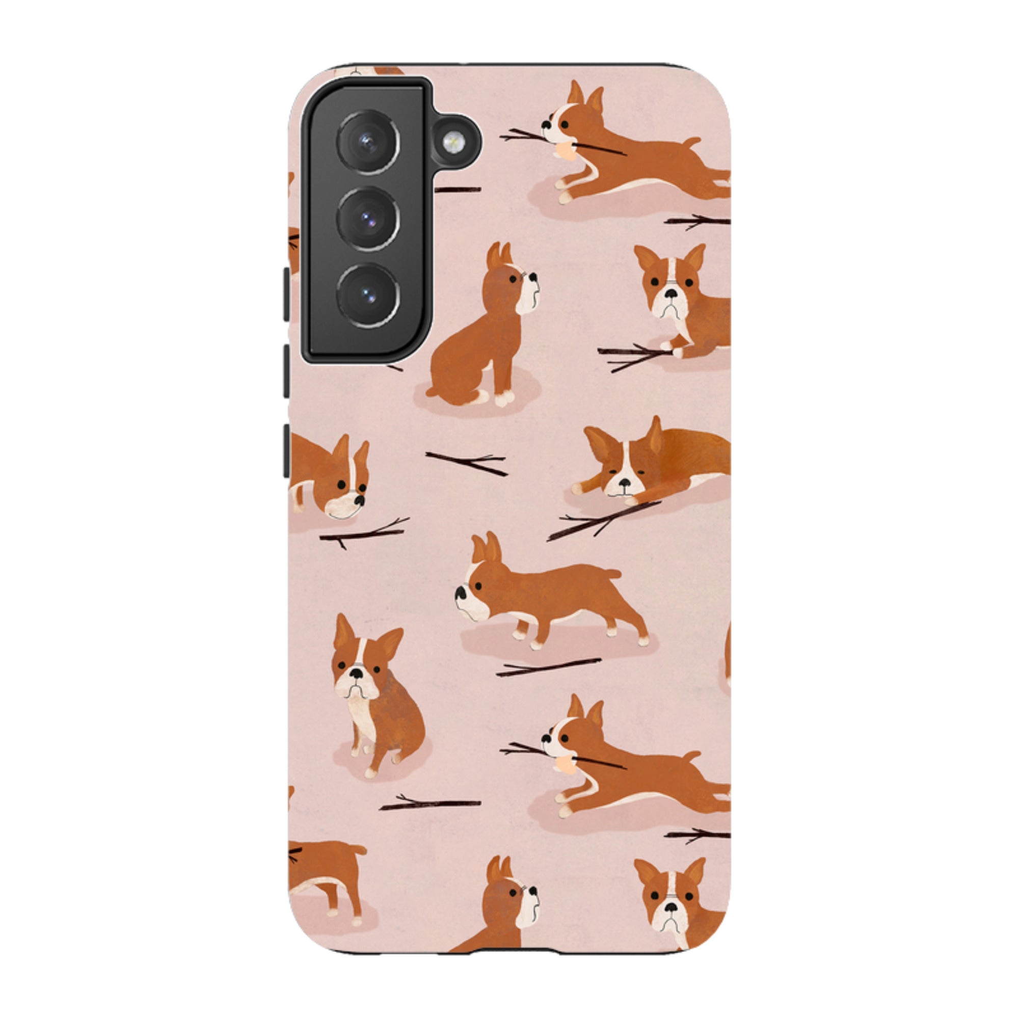 Samsung Tough Case - Boston Terrier By Katherine Quinn