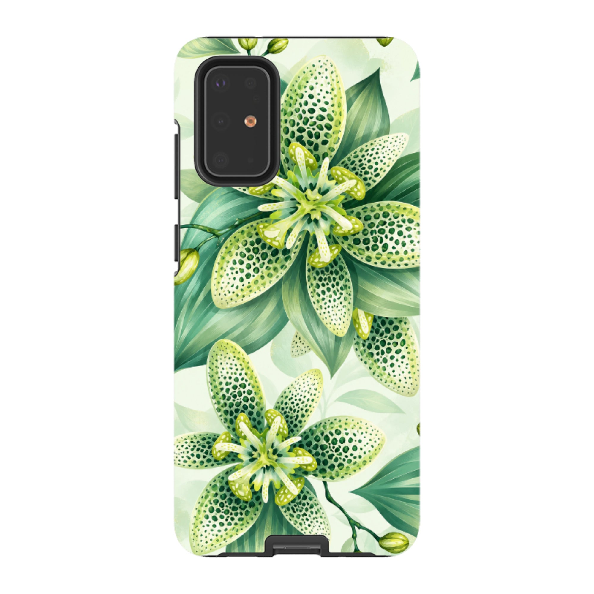Samsung Tough Case - Sage Green Lily