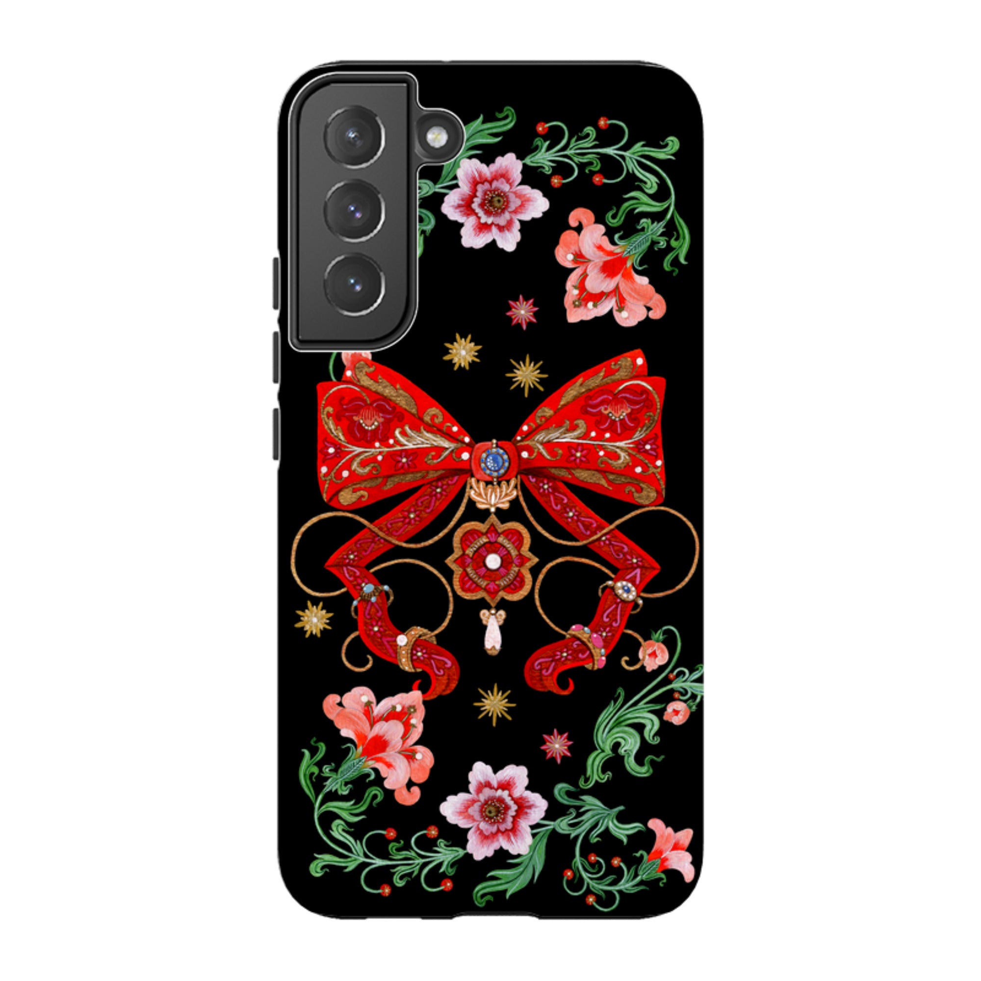 Samsung Tough  Case - Five Gold Ring By Maria Matos