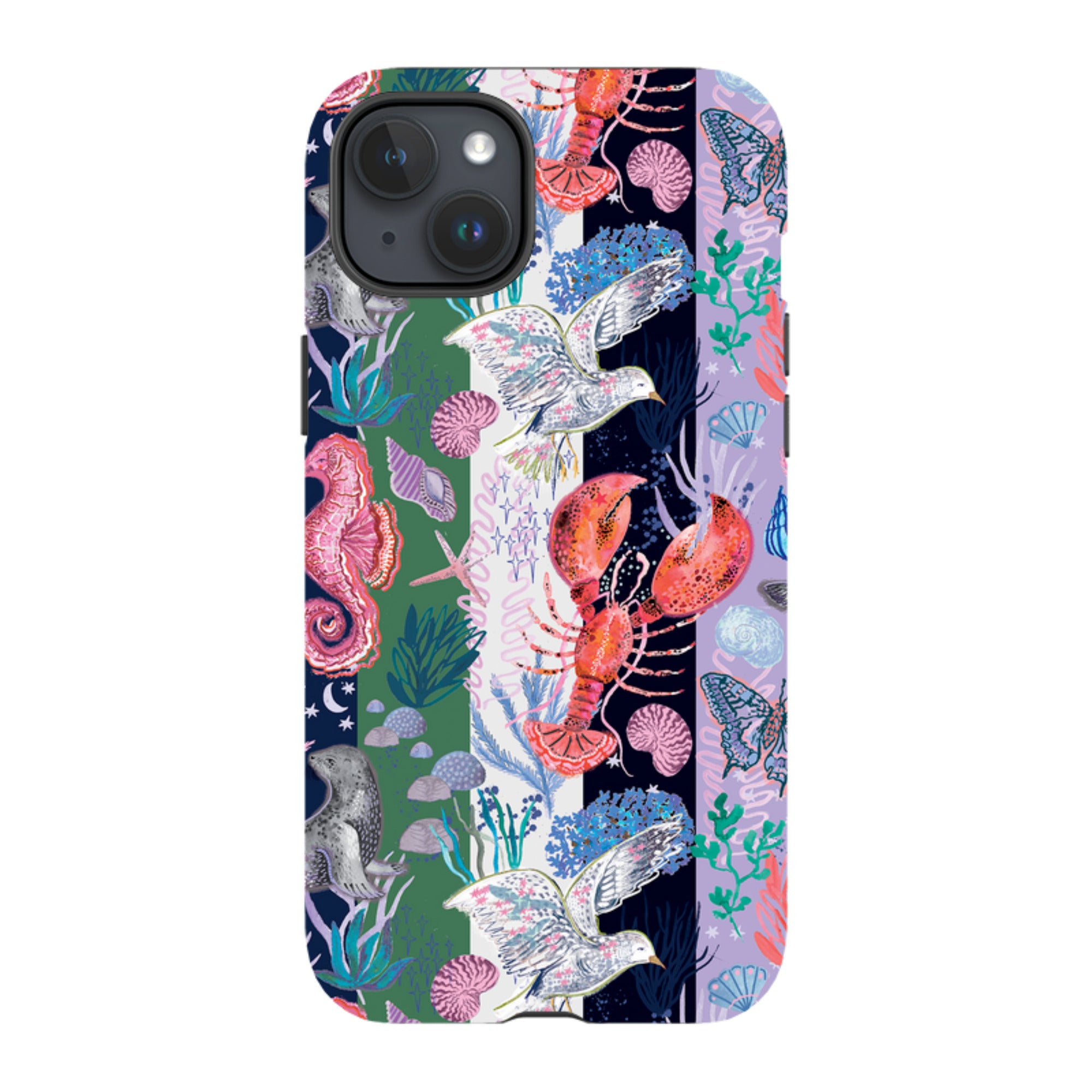 iPhone Case - Coastal Calling Stripe I By Emma Frances Grant