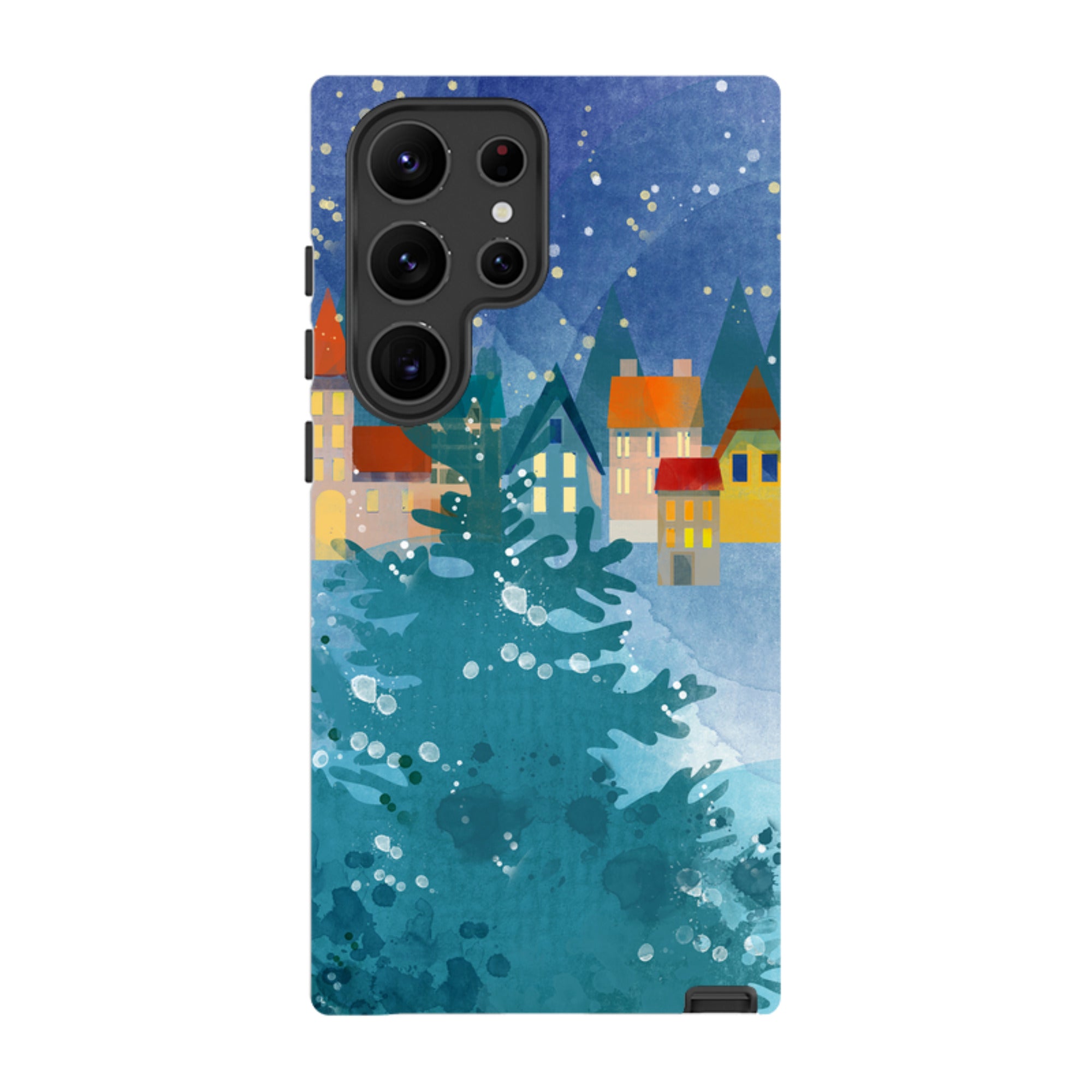 Samsung Tough Case - Winter Town