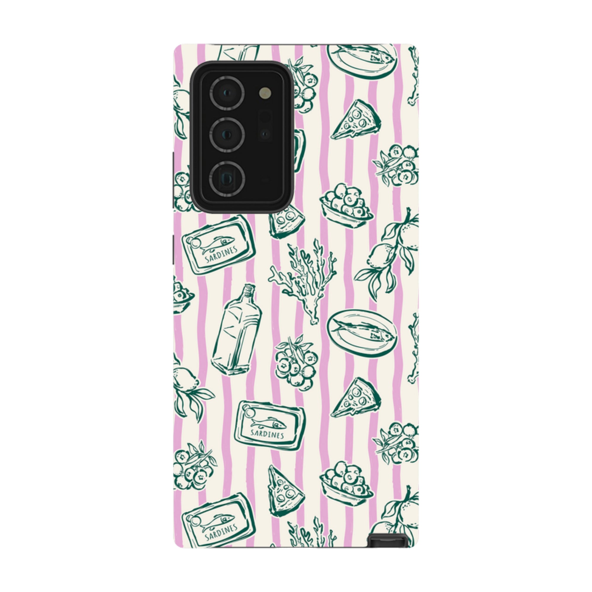 Samsung Tough Case - Sardines and Gin