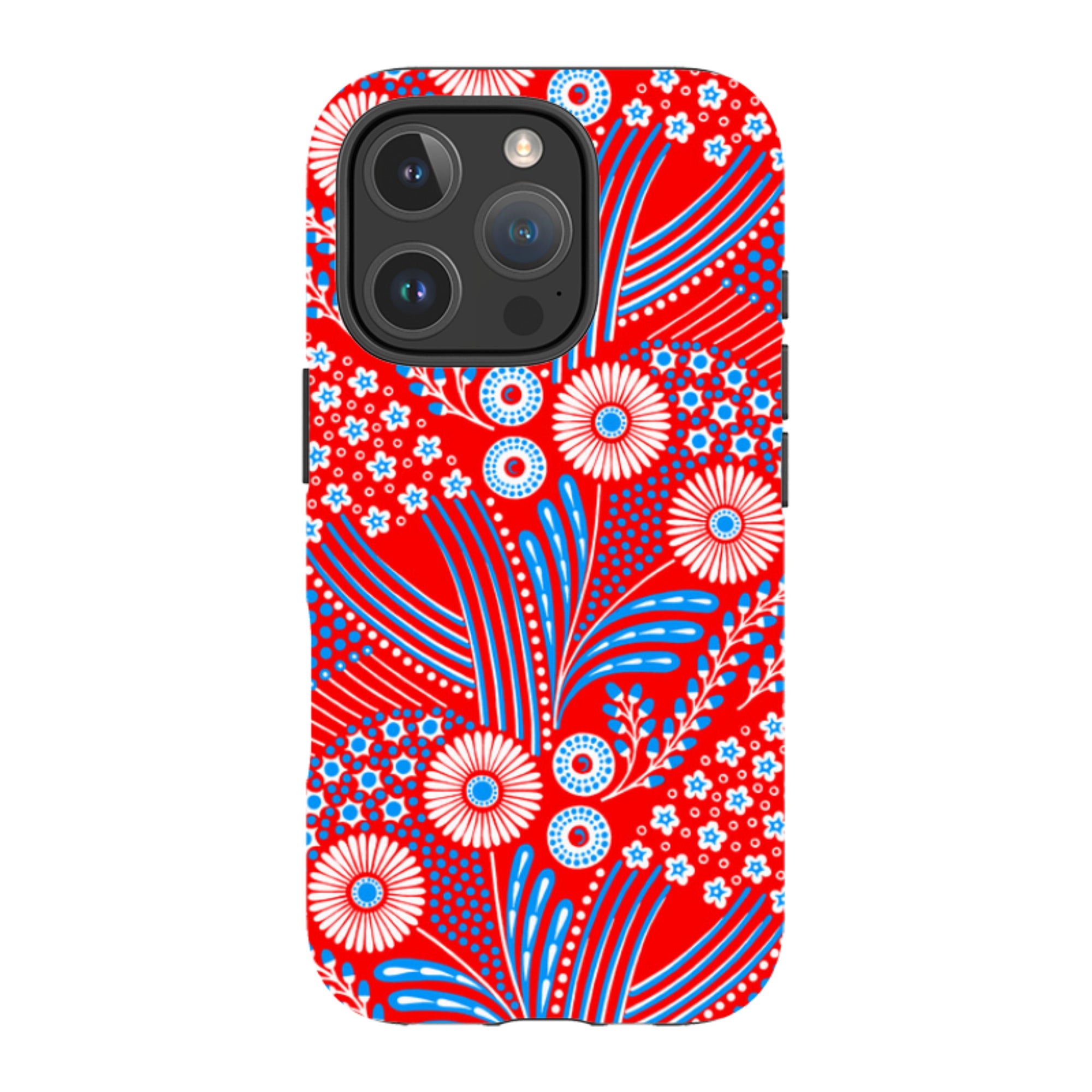 iPhone MagSafe Tough Case - Red Bouquet By Cressida Bell