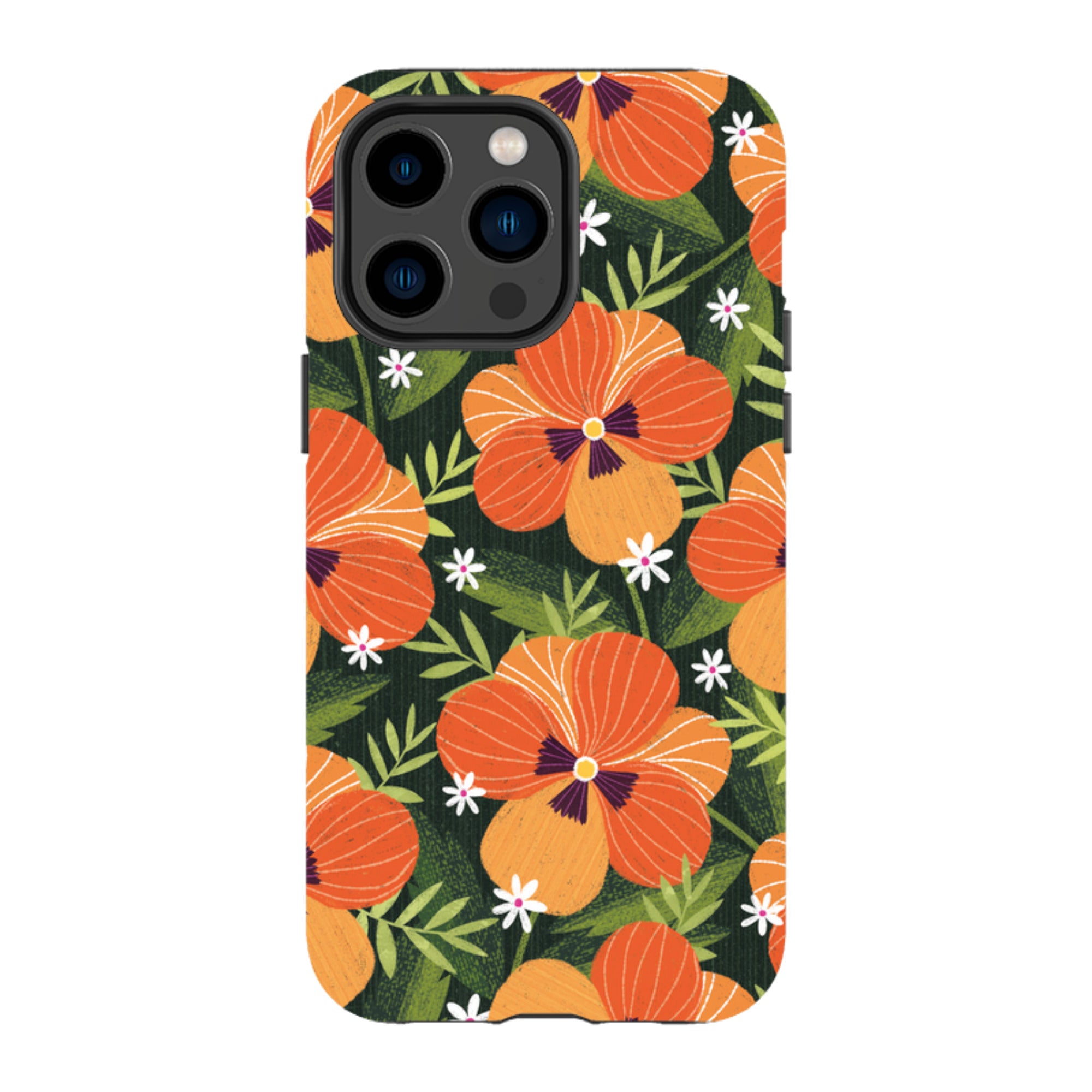 iPhone Tough Case - Pensees II By Ali Brookes
