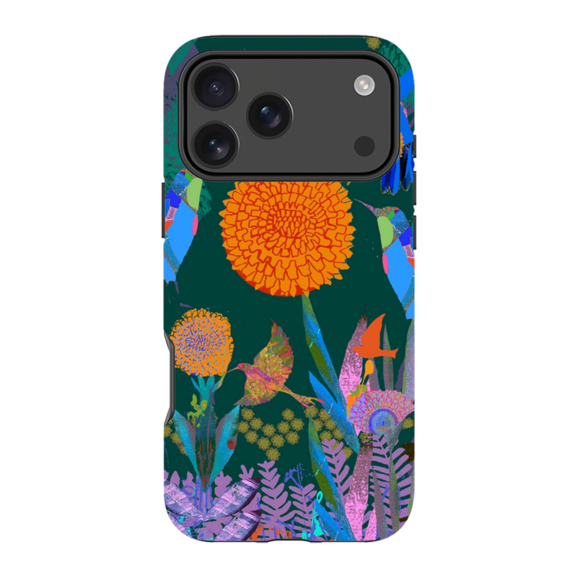 iPhone Tough Case - Hummingbird Forest By Tiffany Lynch