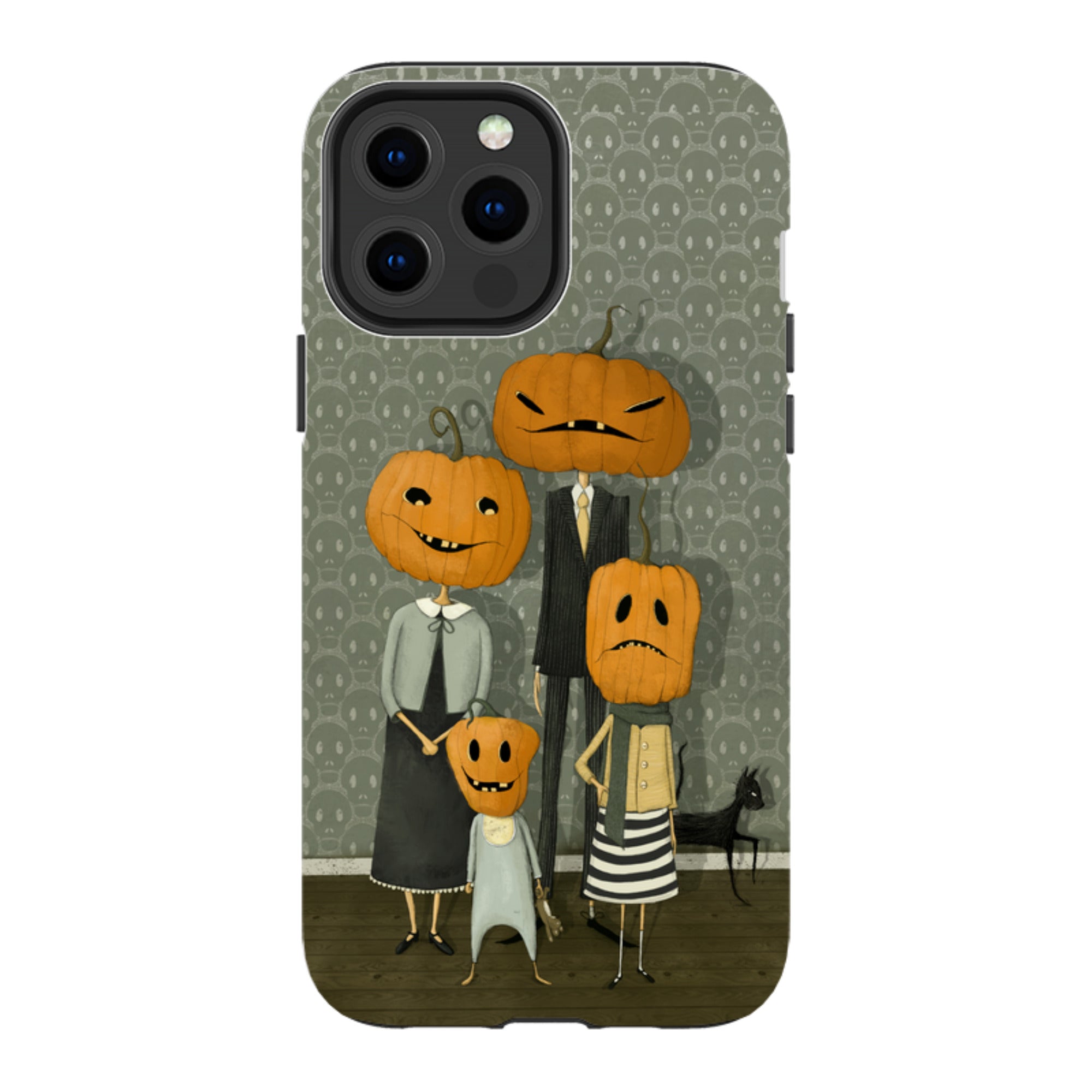 iPhone Tough Case - Pumpkin Family By Maja Lindberg