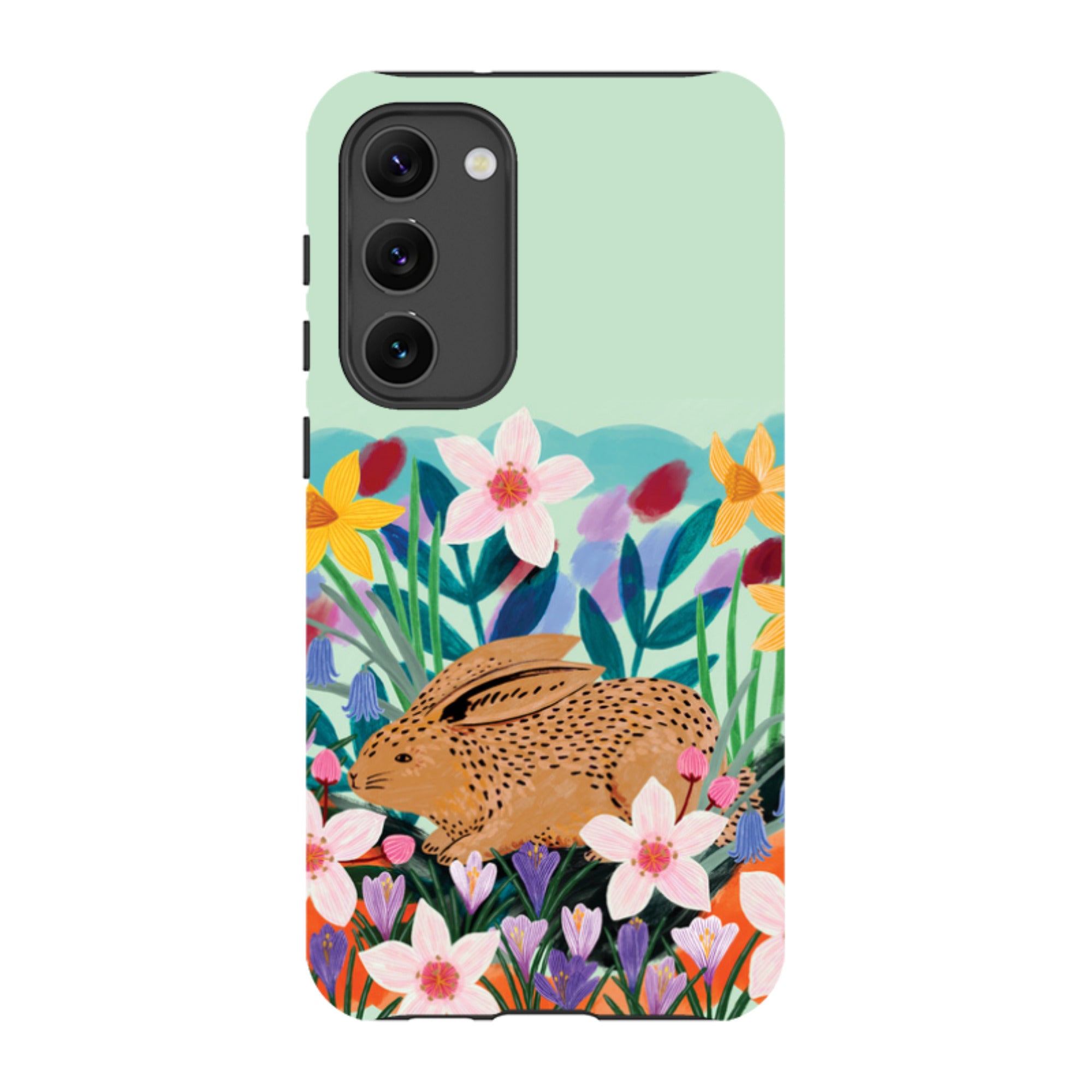 Samsung Tough Case - Spring Bunny By Lee Foster Wilson