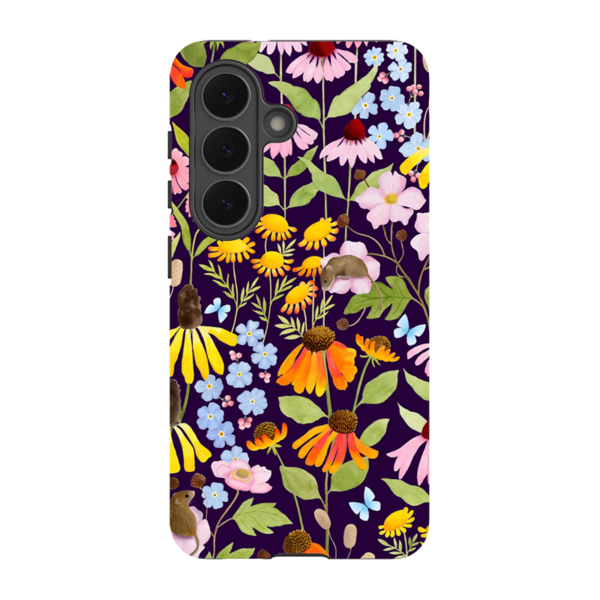 Samsung Tough Case - Mice And Wildflowers By Bex Parkin