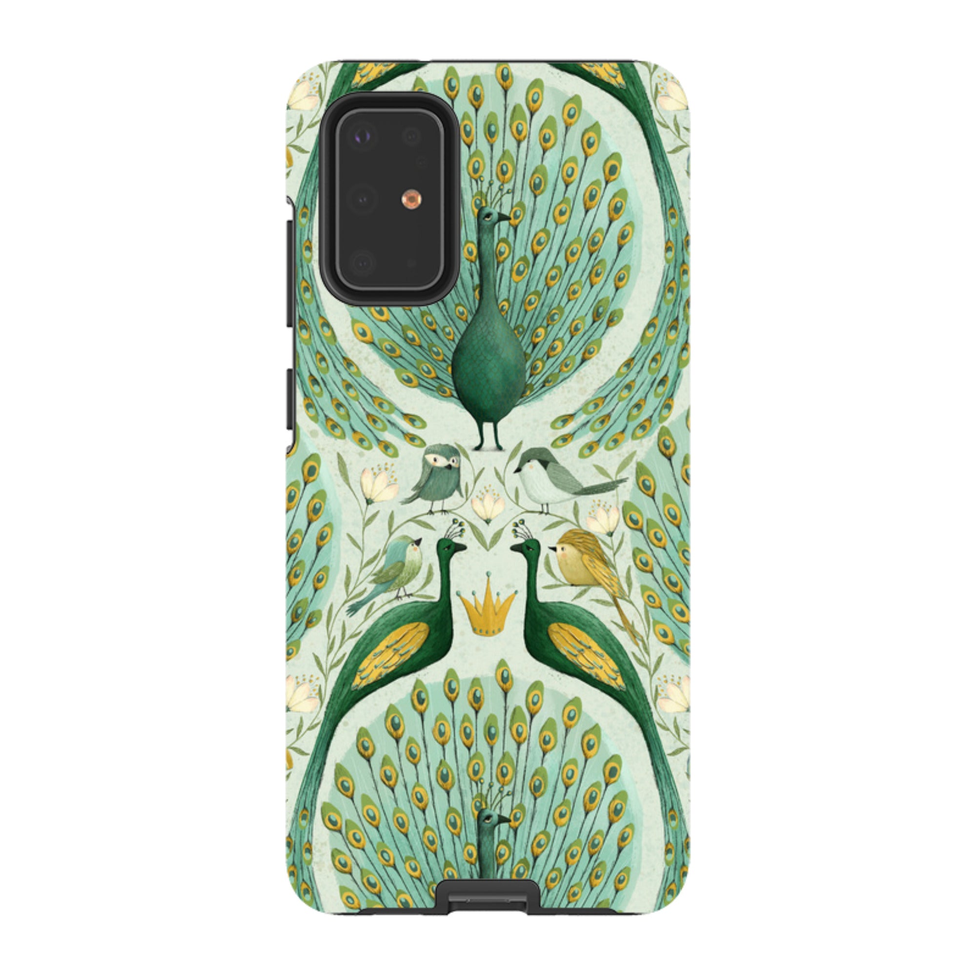 Samsung Tough Case - Peacock Pattern By Maja Lindberg