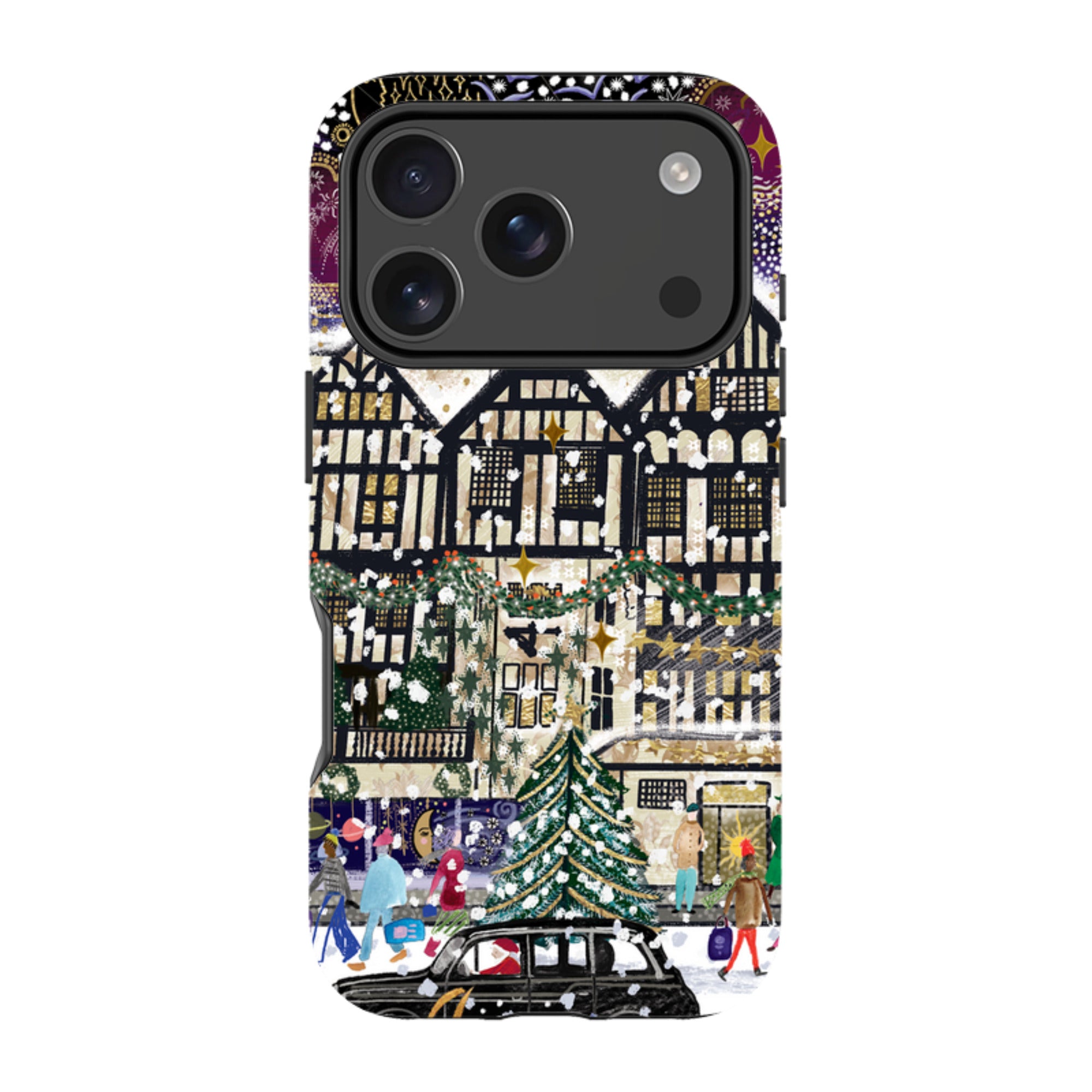 iPhone Tough Case - Christmas In London II By Emma Frances Grant