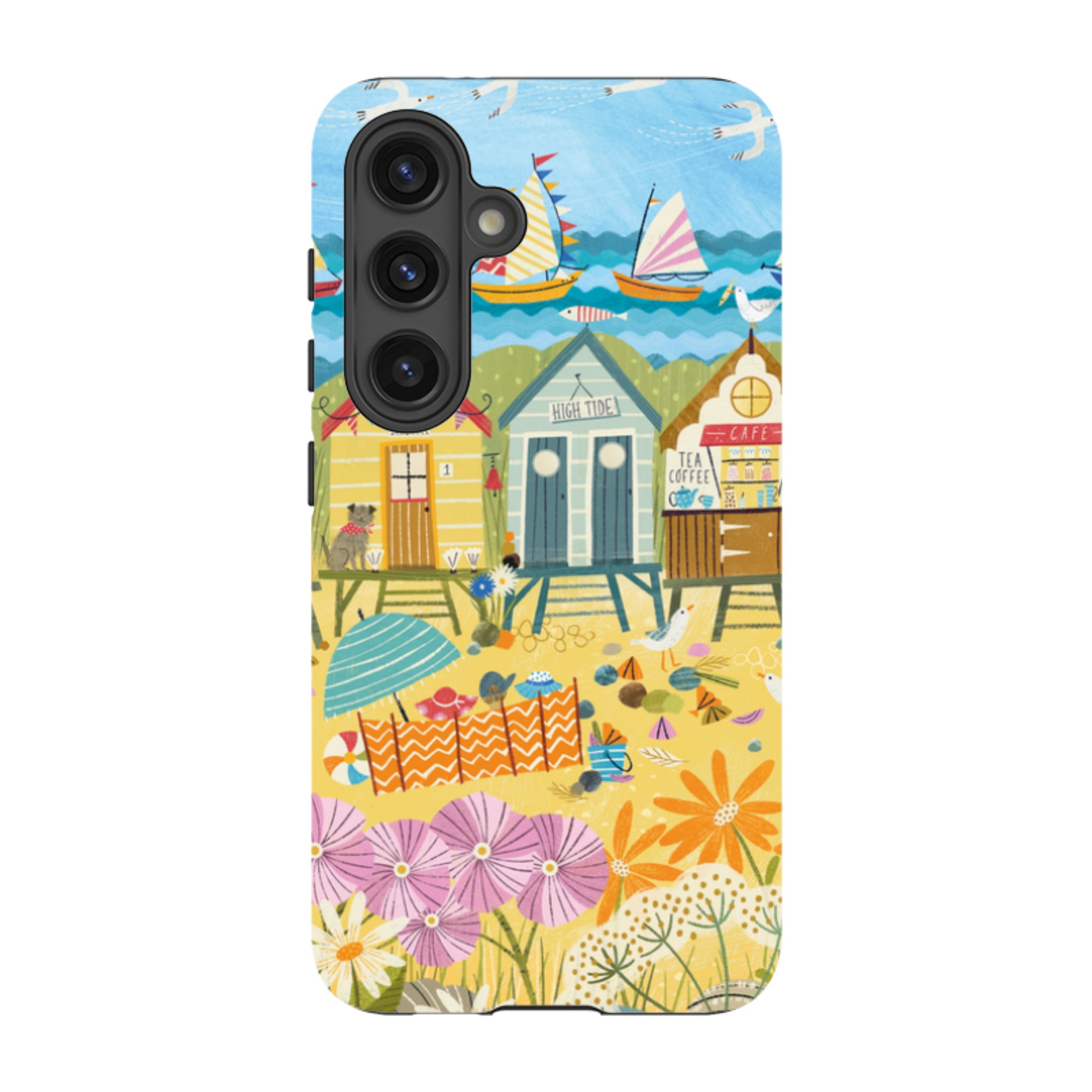 Samsung Tough  Case - Beachy Days 3 By Ali Brookes