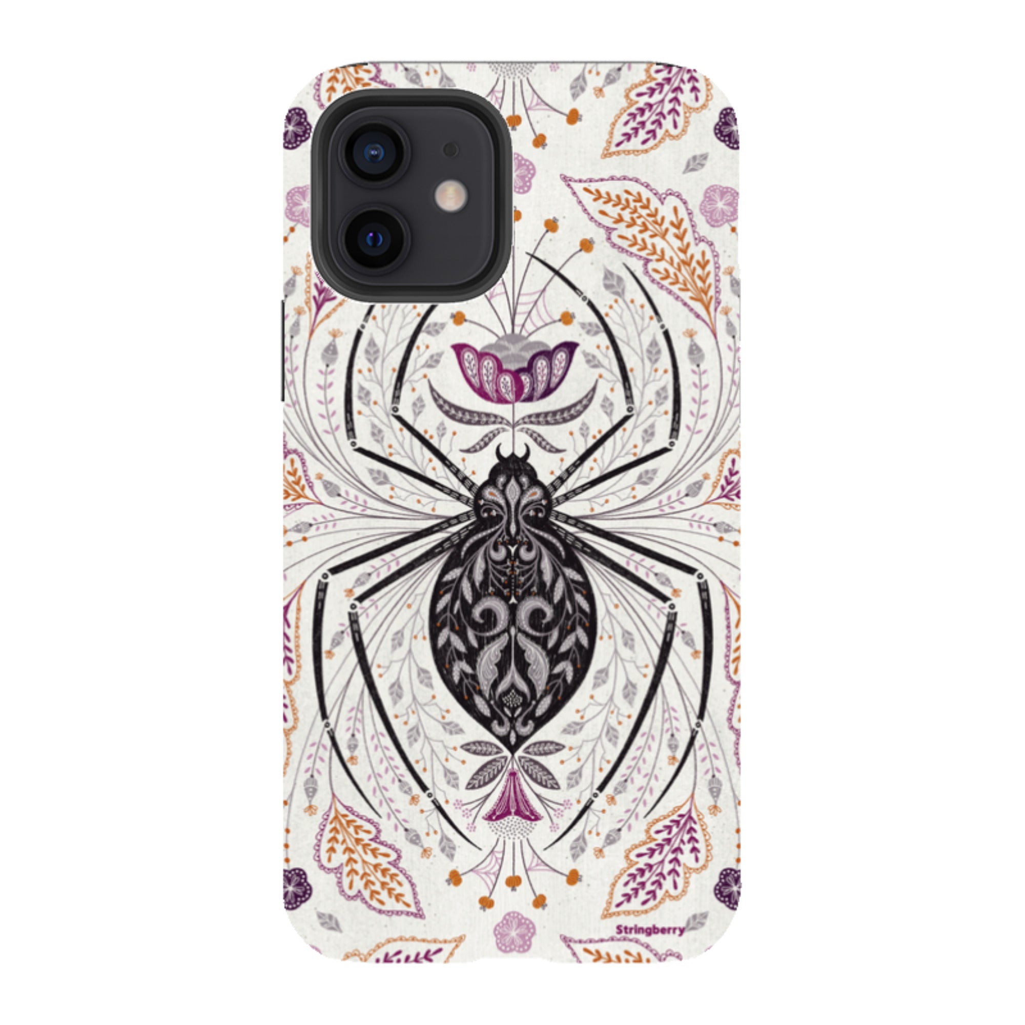 iPhone Tough Case - Spider By Jenny Zemanek