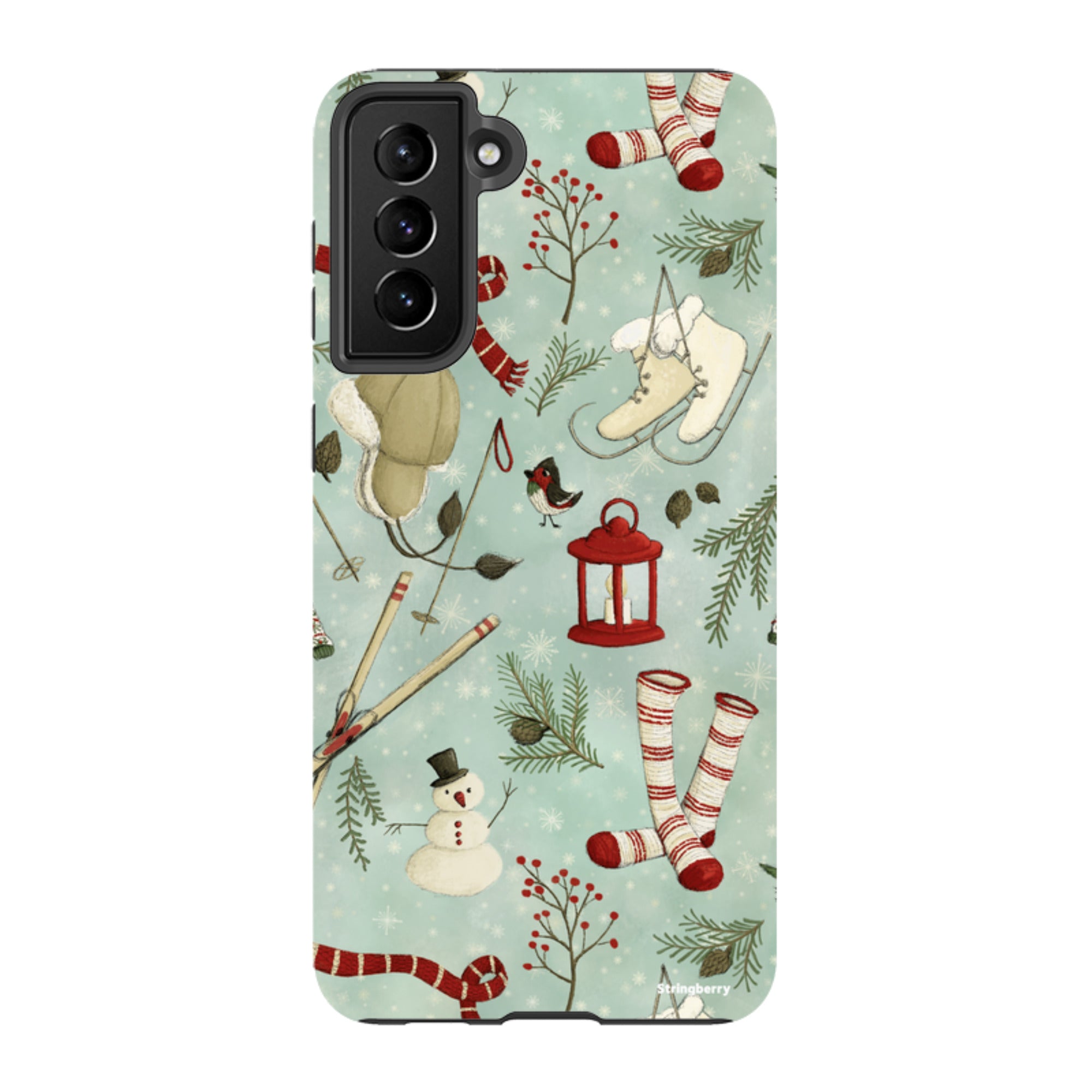 Samsung Tough Case - Winter Pattern By Maja Lindberg