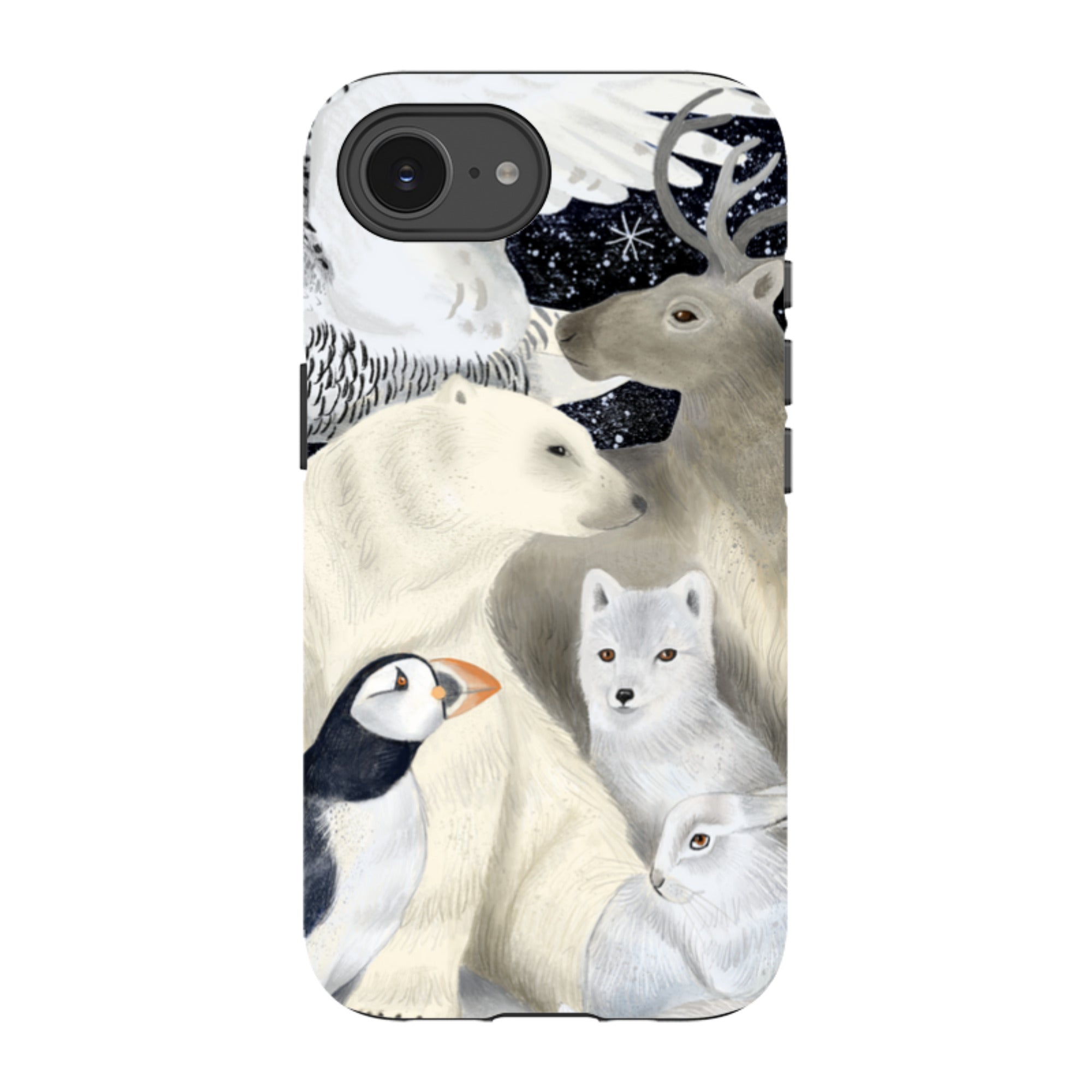 iPhone Tough Case - Creatures Of The North By Bex Parkin