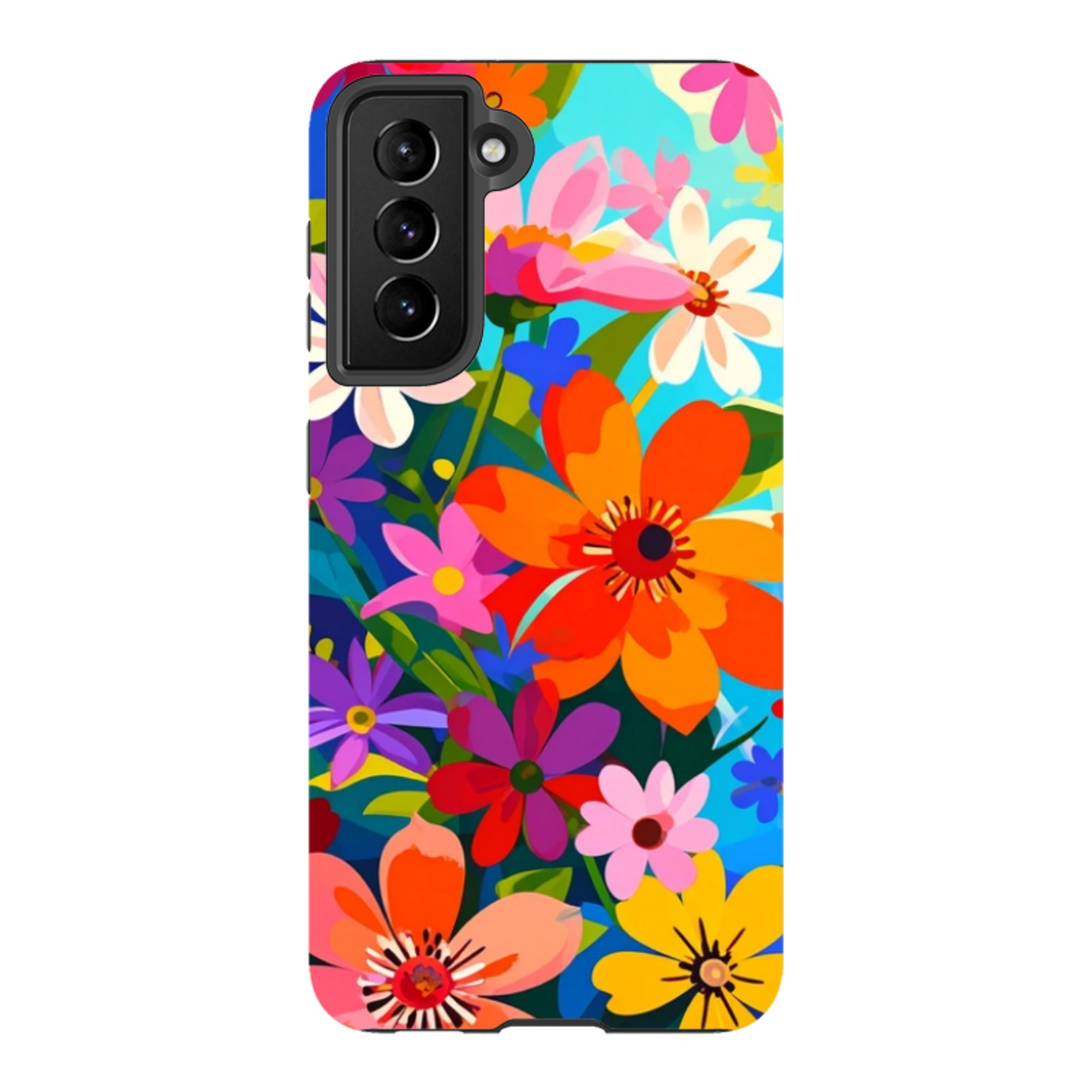 Samsung Tough Case - Rainbow Floral