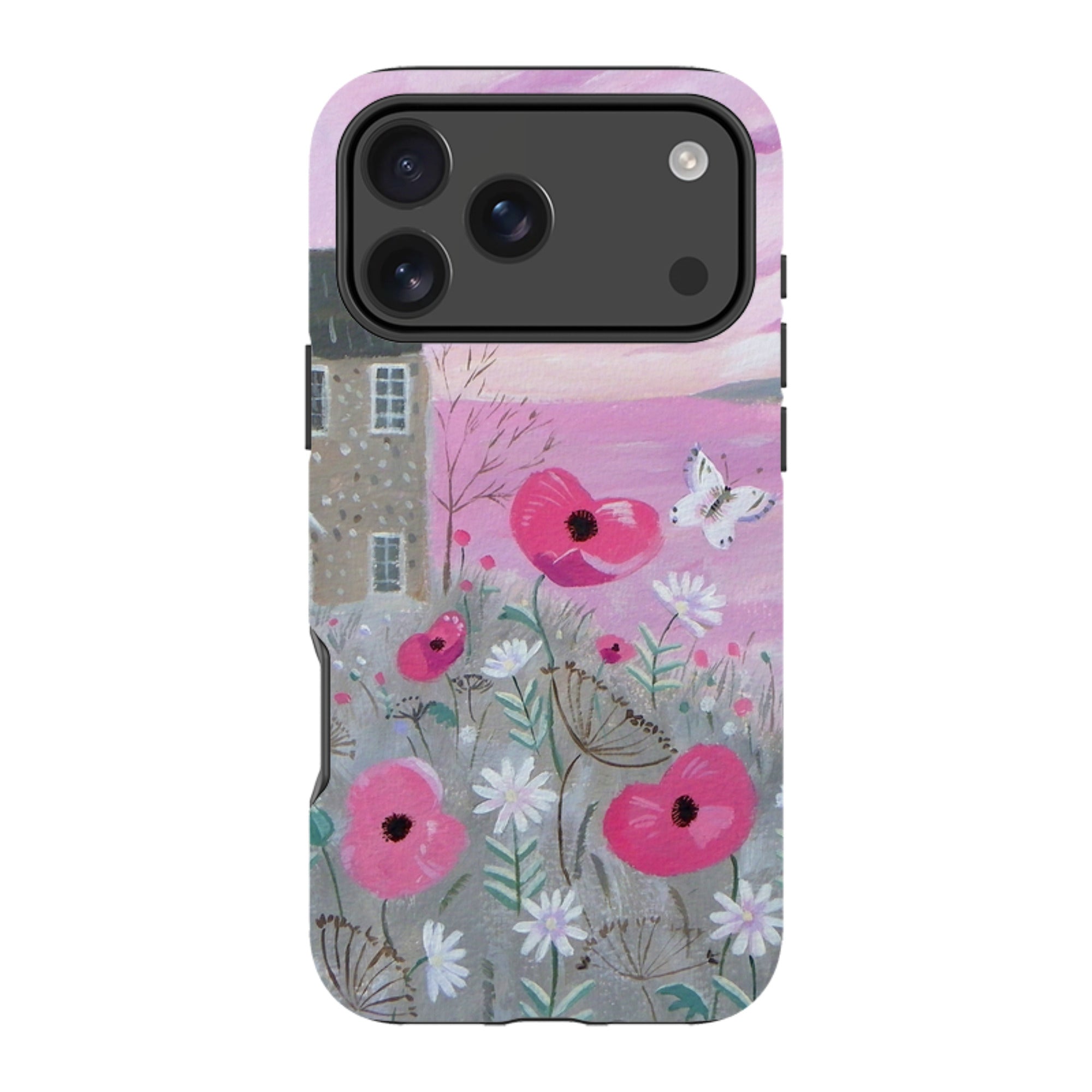 iPhone Tough Case - Seaside Flowers By Mary Stubberfield
