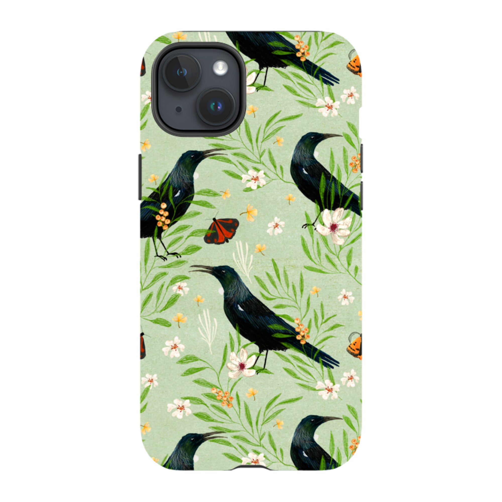 iPhone MagSafe Tough Case - Tui Mint By Katherine Quinn