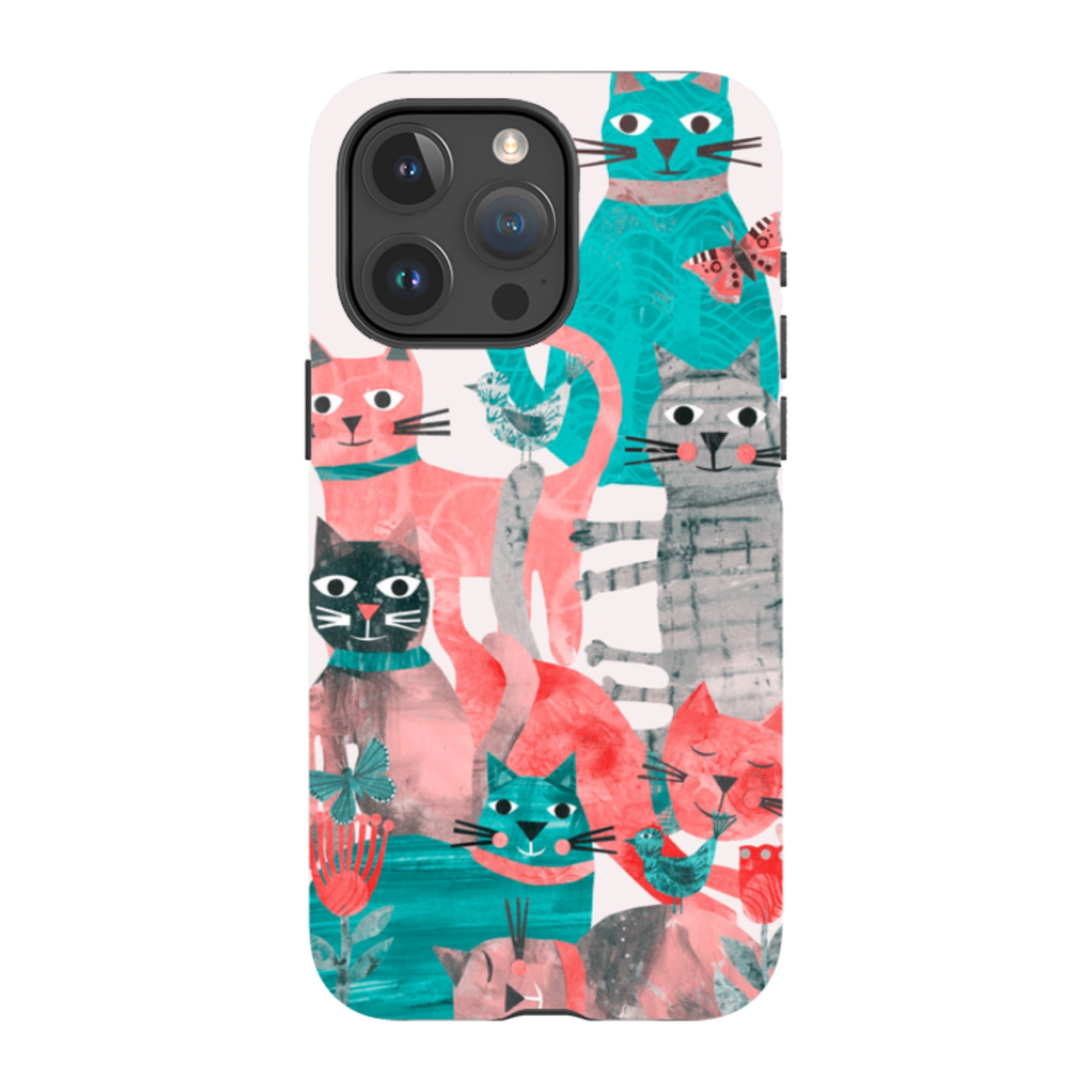 iPhone Case - Cat Party II By Tracey English