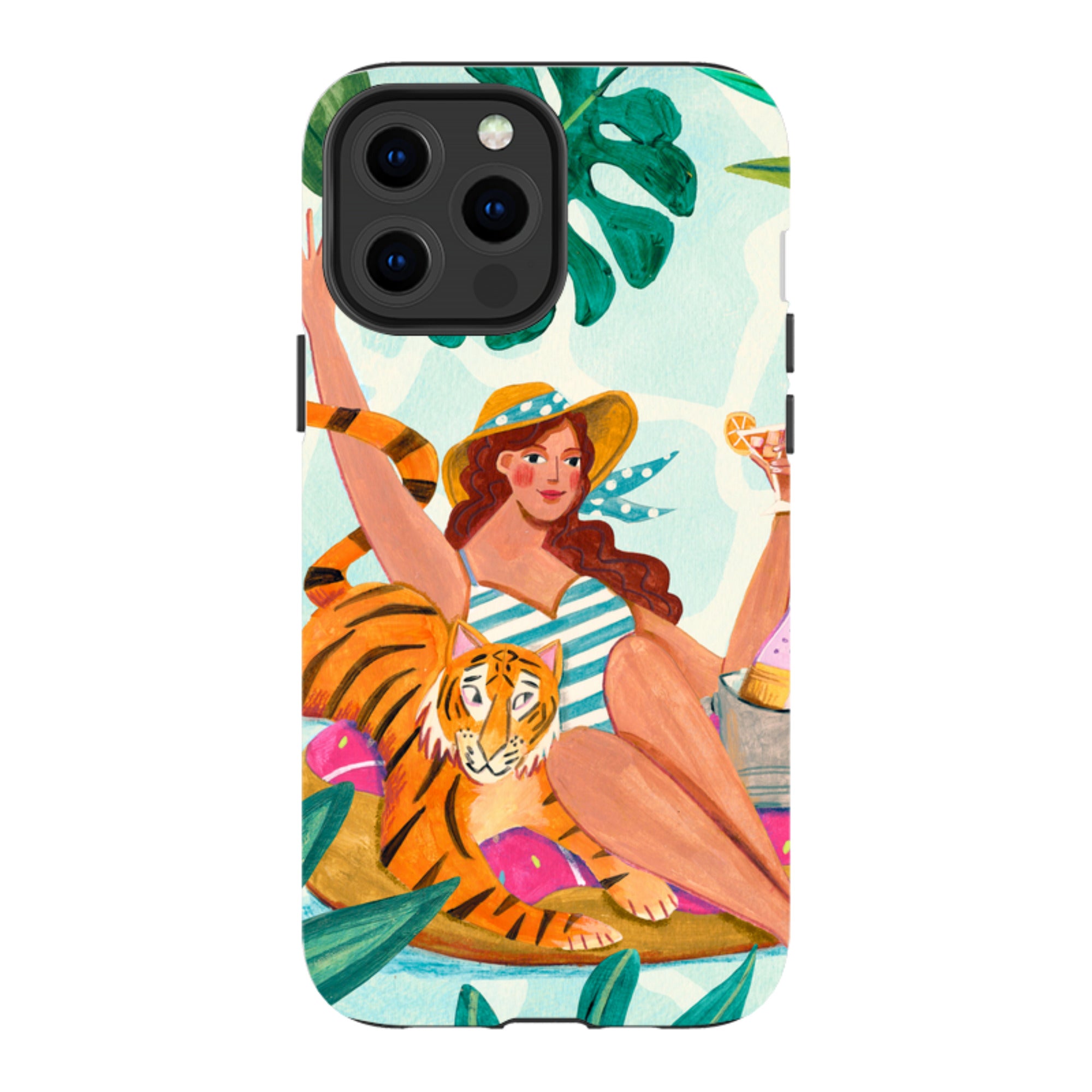iPhone MagSafe Tough Case -  Pool By Caroline Bonne Muller