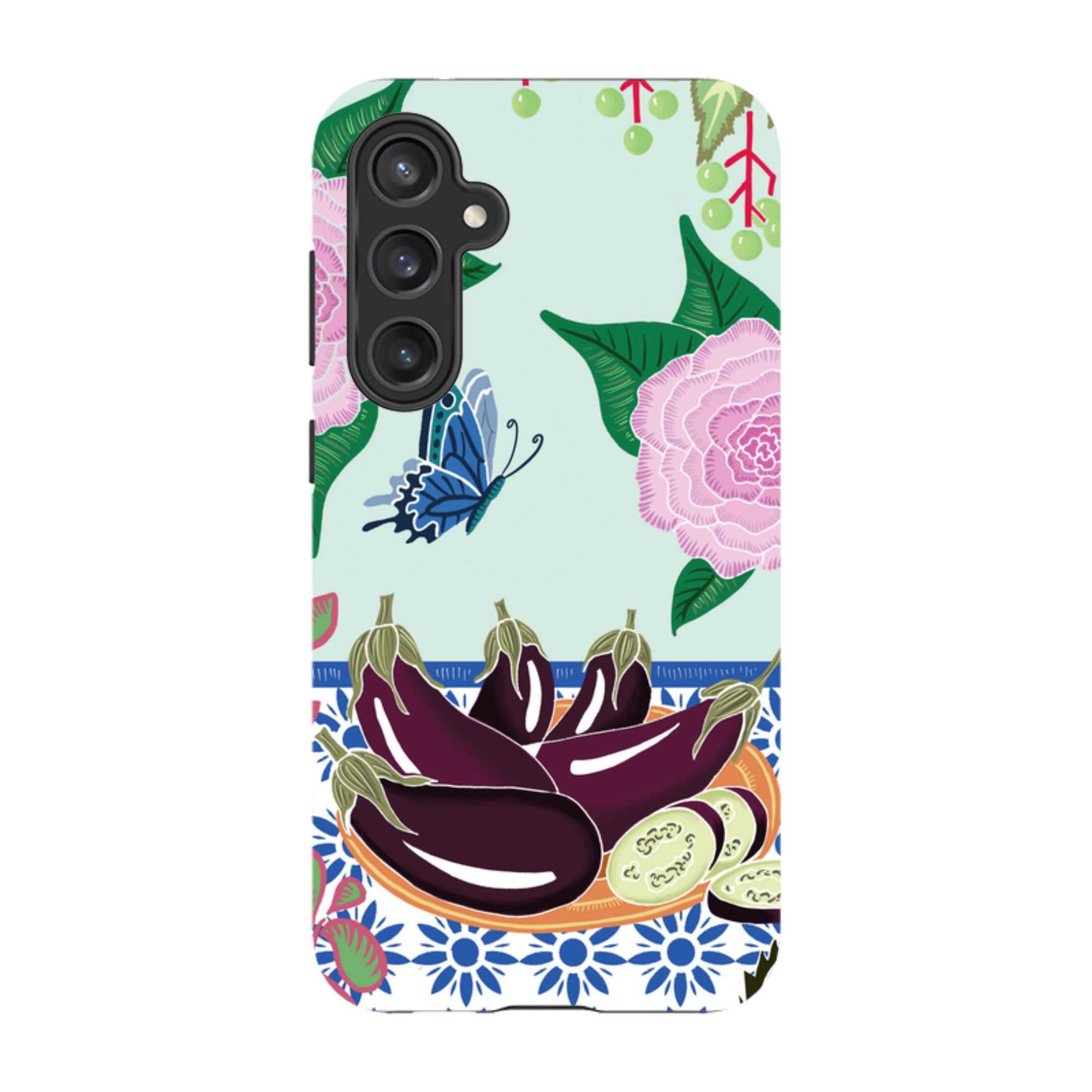 Samsung Tough Case - Aubergines By Kate Heiss
