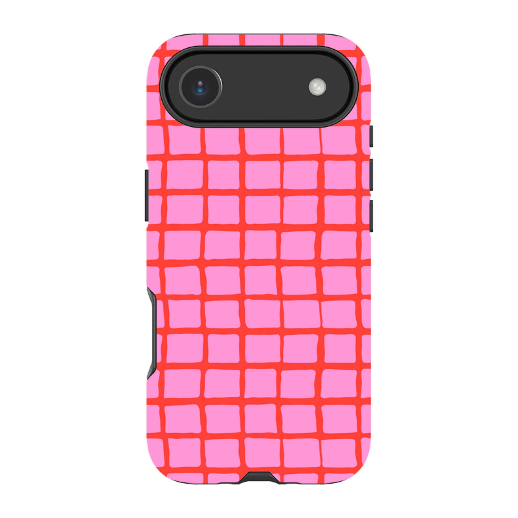 iPhone MagSafe Tough Case -  Pink Tiles