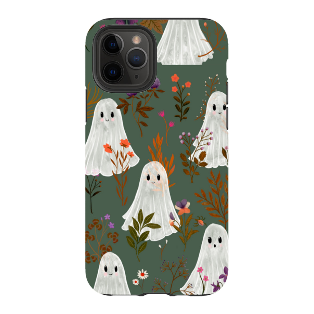 iPhone Tough Case - Ghost in the Garden - Pine By Katherine Quinn