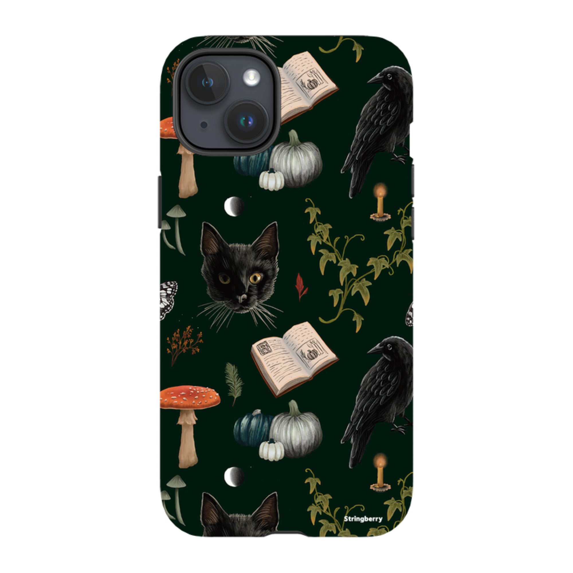 iPhone Tough Case - Halloween Pattern I By Anna Stead