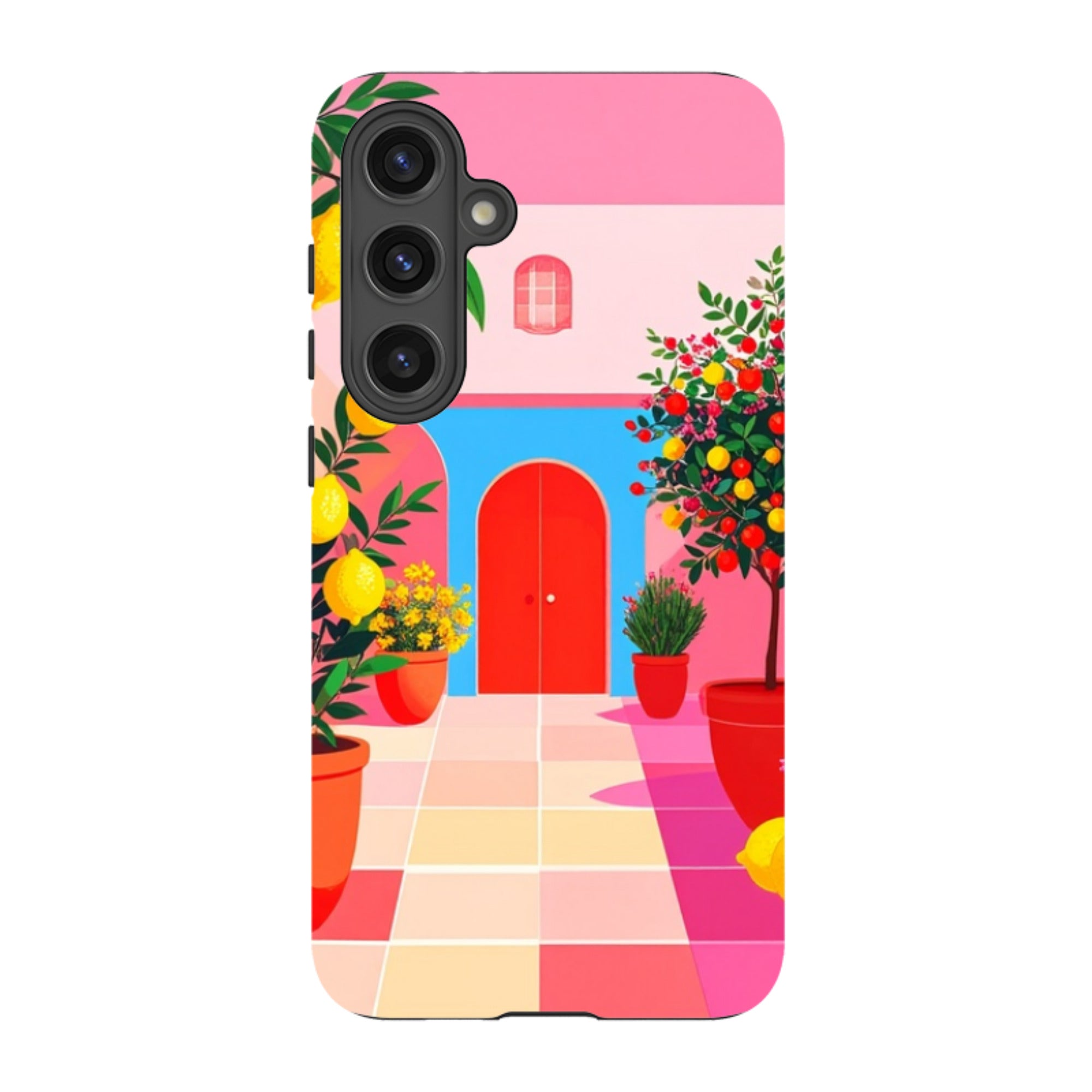 Samsung Tough Case - Red Garden