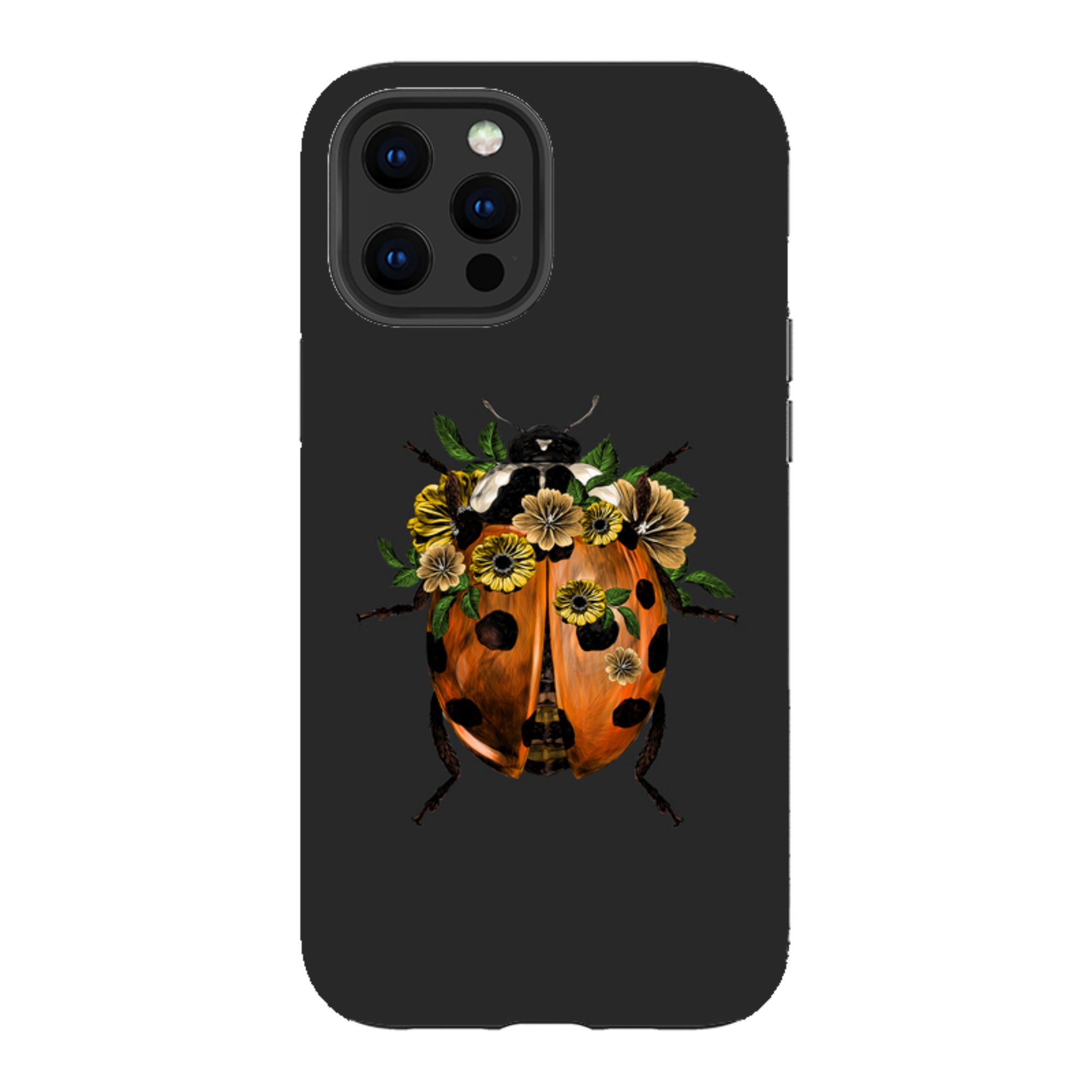iPhone Tough Case - Ladybug Dark