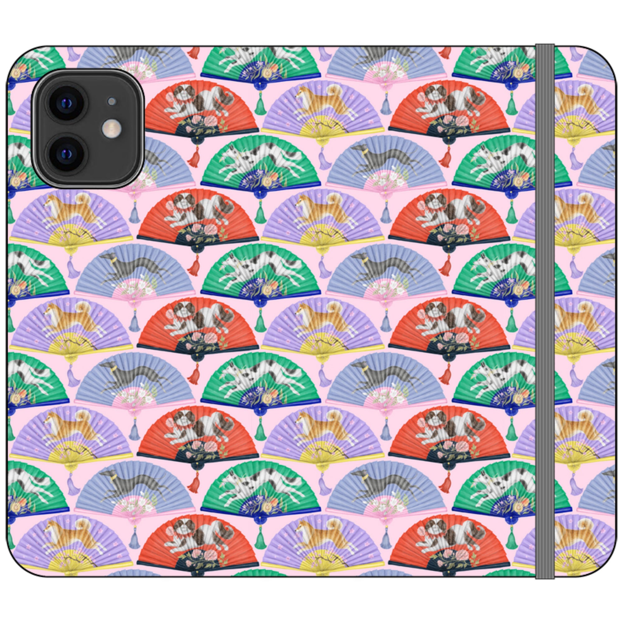 Dog Fan Wallet Case By Catherine Rowe