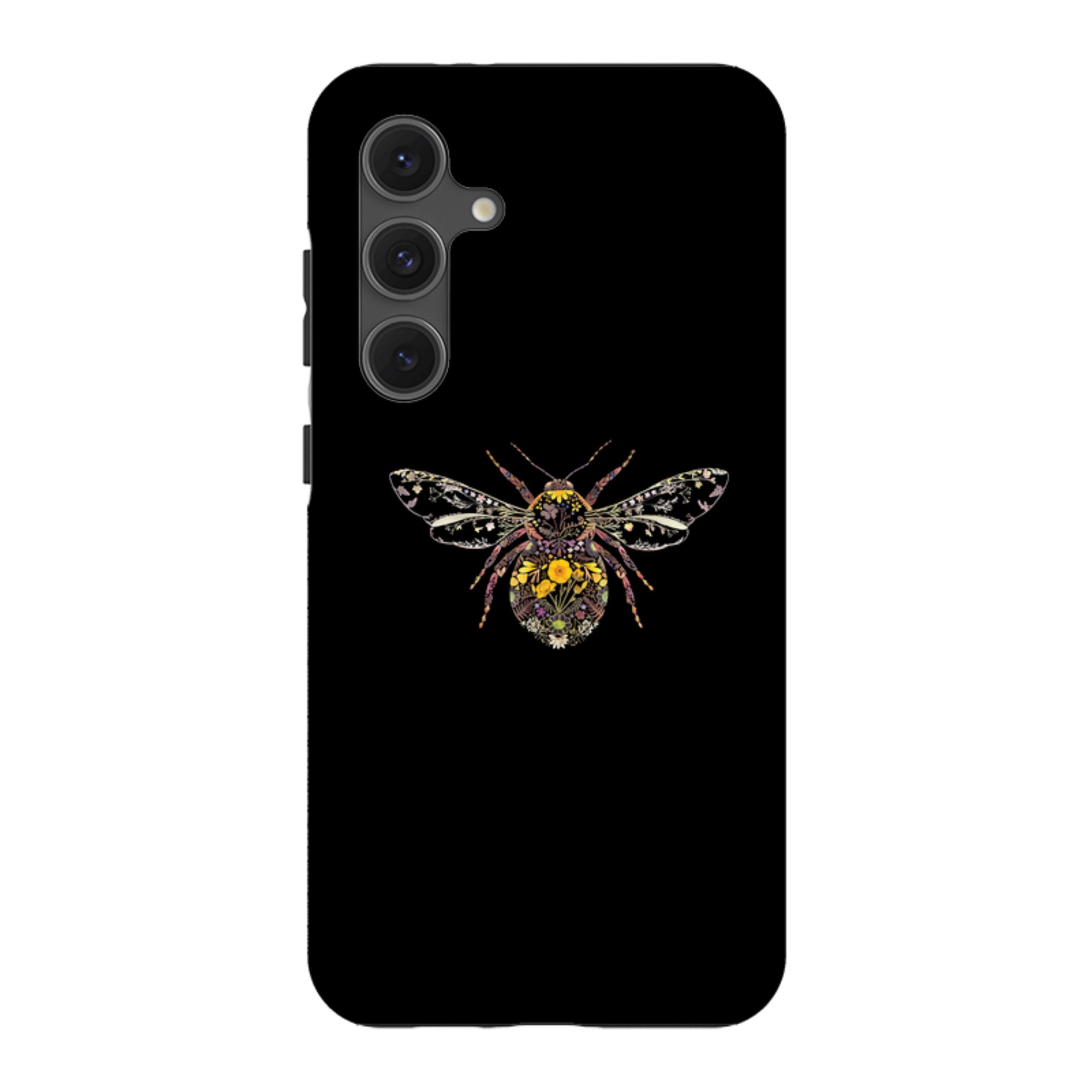 Samsung Tough  Case - Floral Bumble Bee By Helen Ahpornsiri