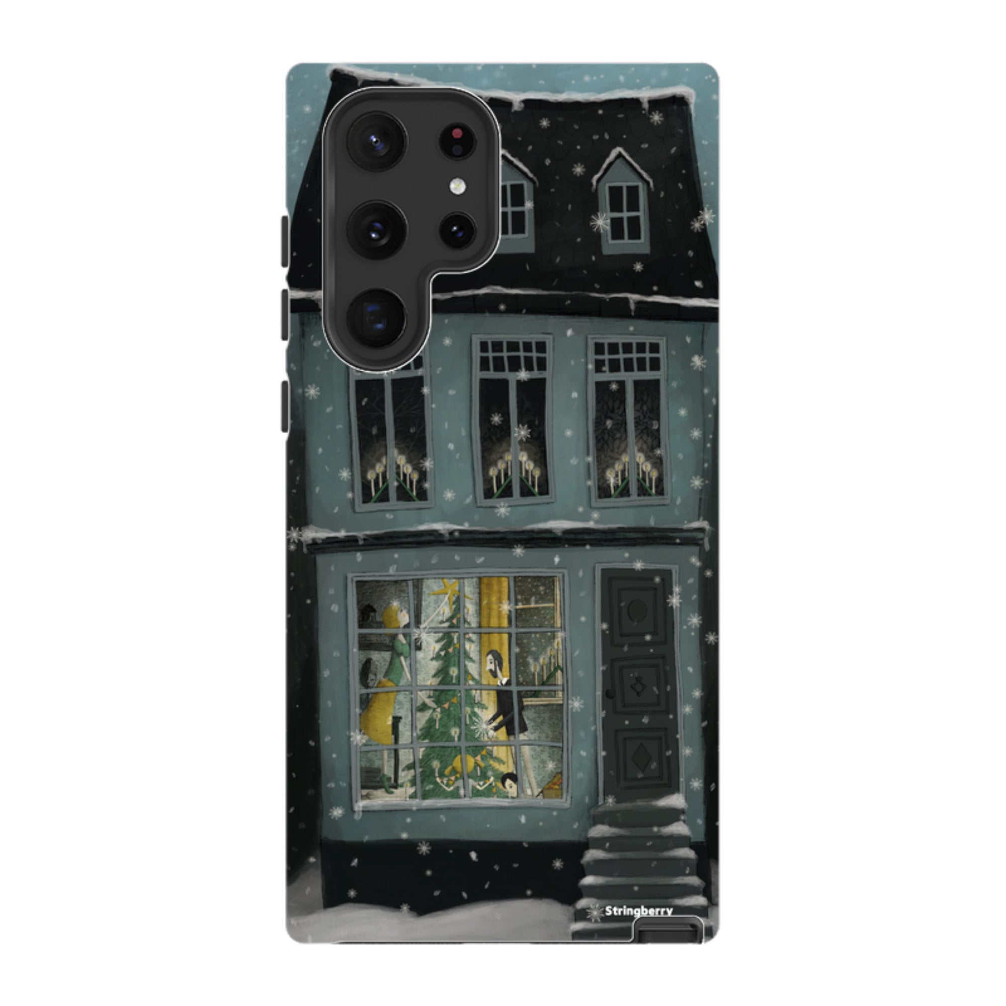 Samsung Tough Case - Christmas House By Maja Lindberg