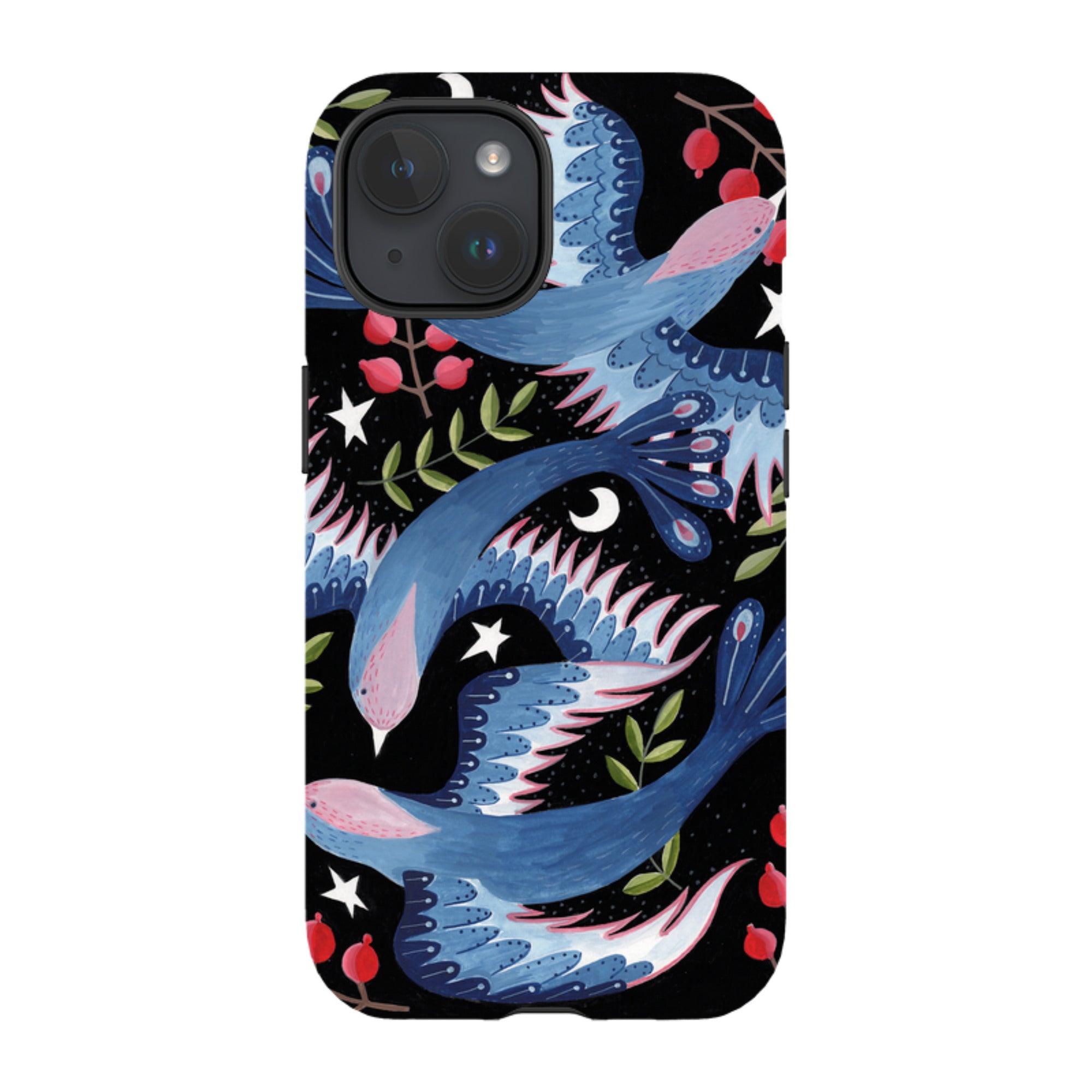 iPhone Tough Case - Soaring Birds By Bex Parkin