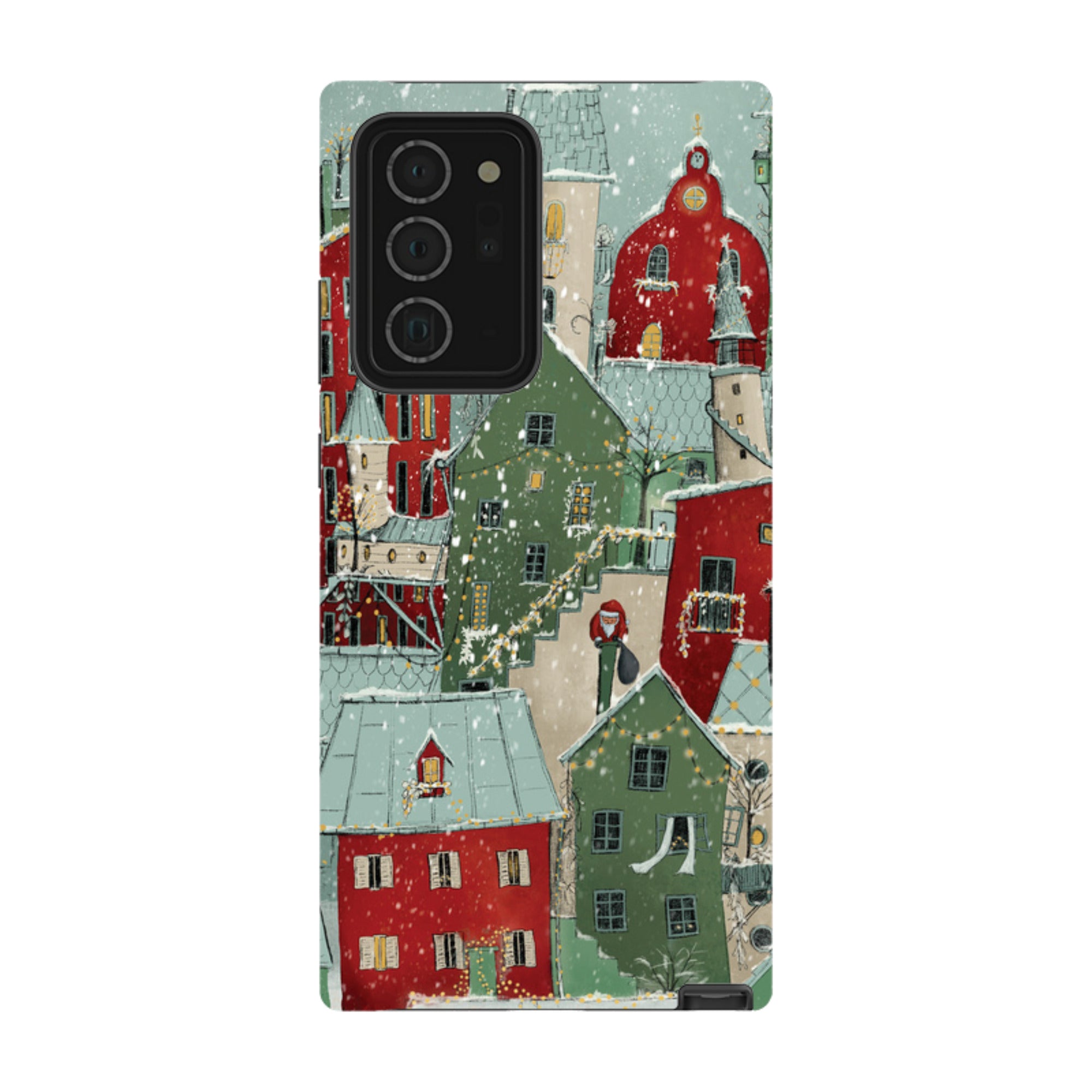 Samsung Tough Case - Citywinkles Red By Maja Lindberg