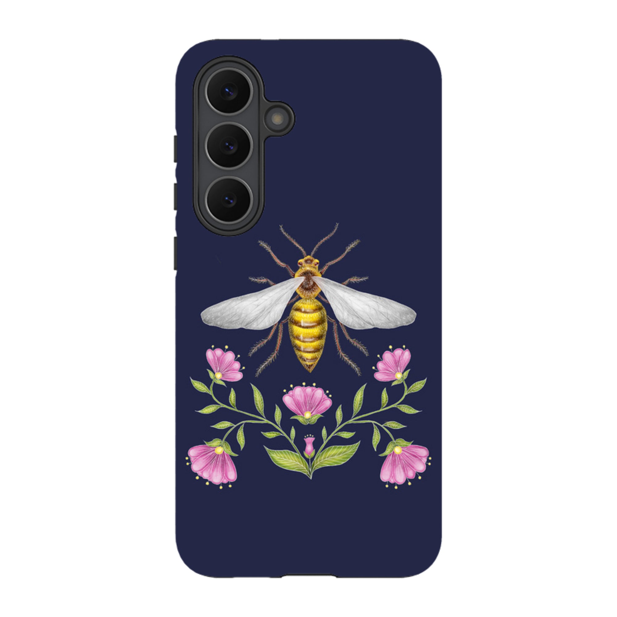 Samsung Tough Case - Wings Of Freedom Navy By Catherine Rowe