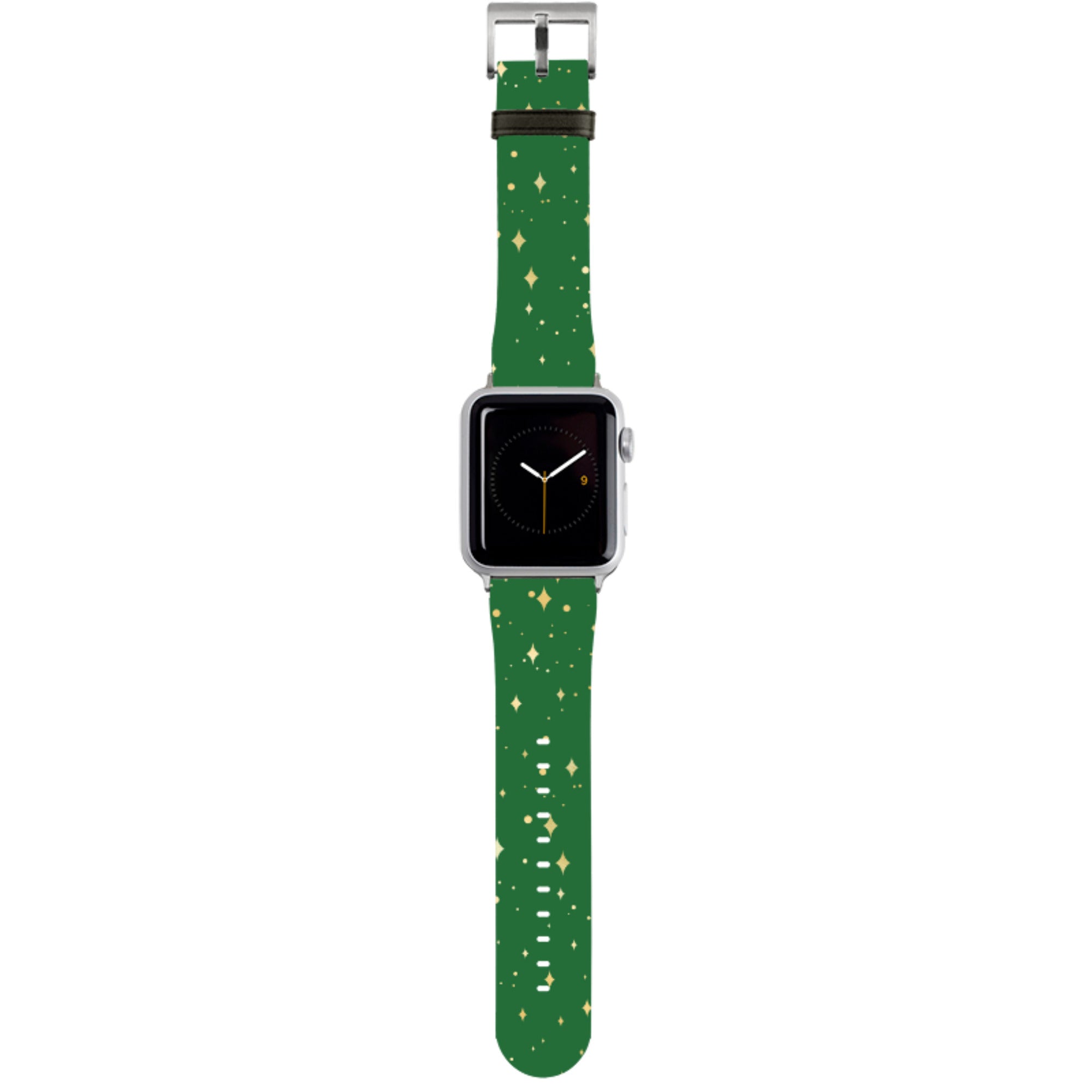 Green Cosmos Apple Watch Strap