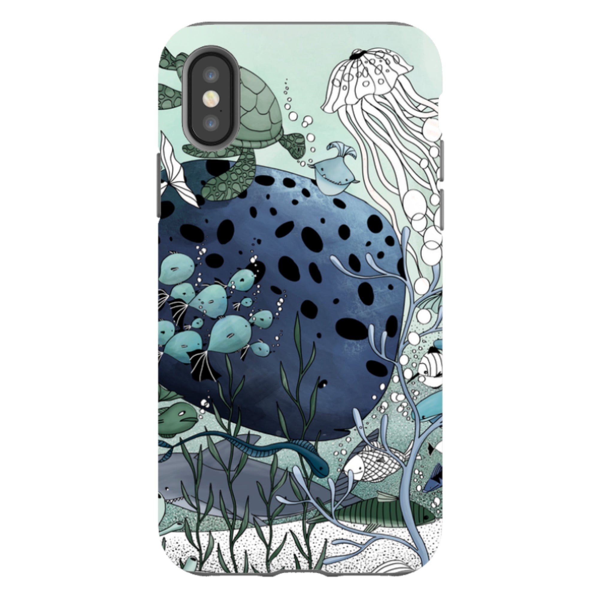iPhone Tough Case - Sea World By Maja Lindberg