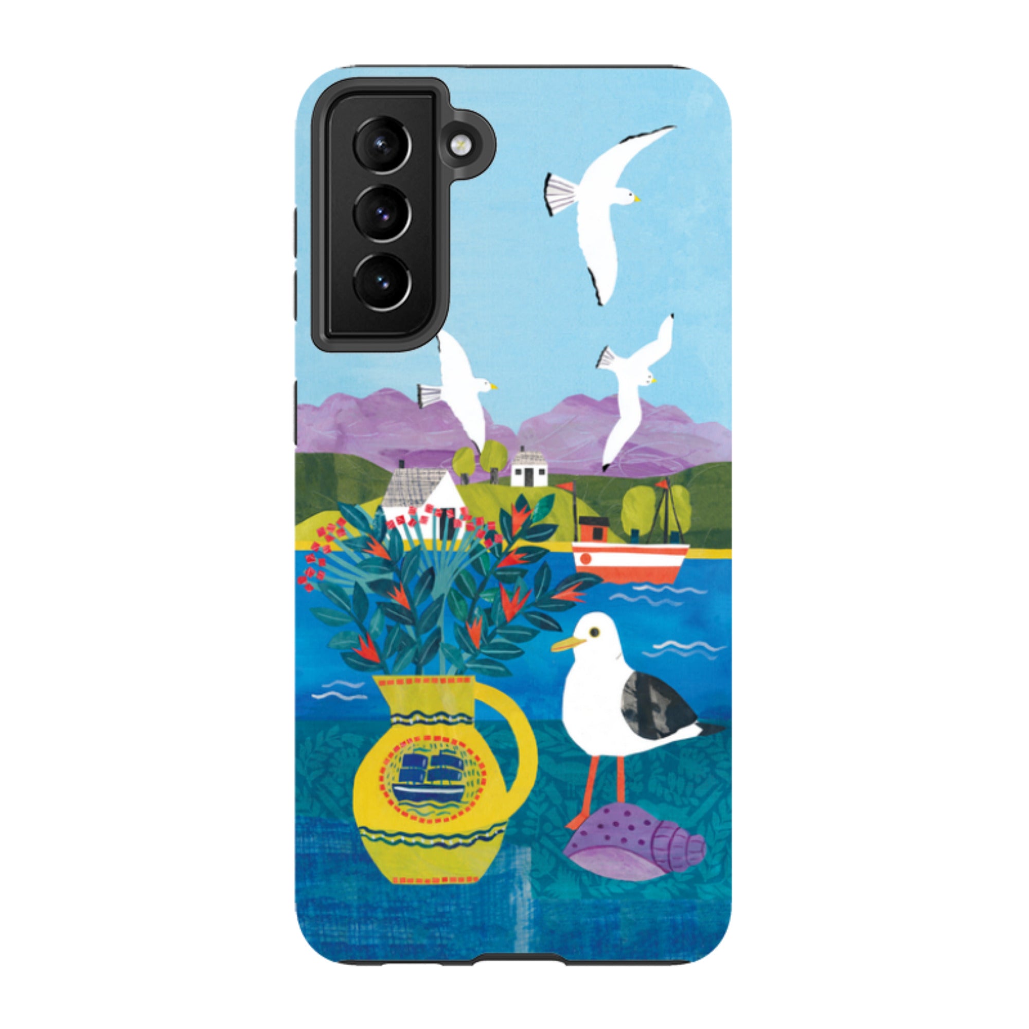 Samsung Tough  Case - Seagulls By Tracey English