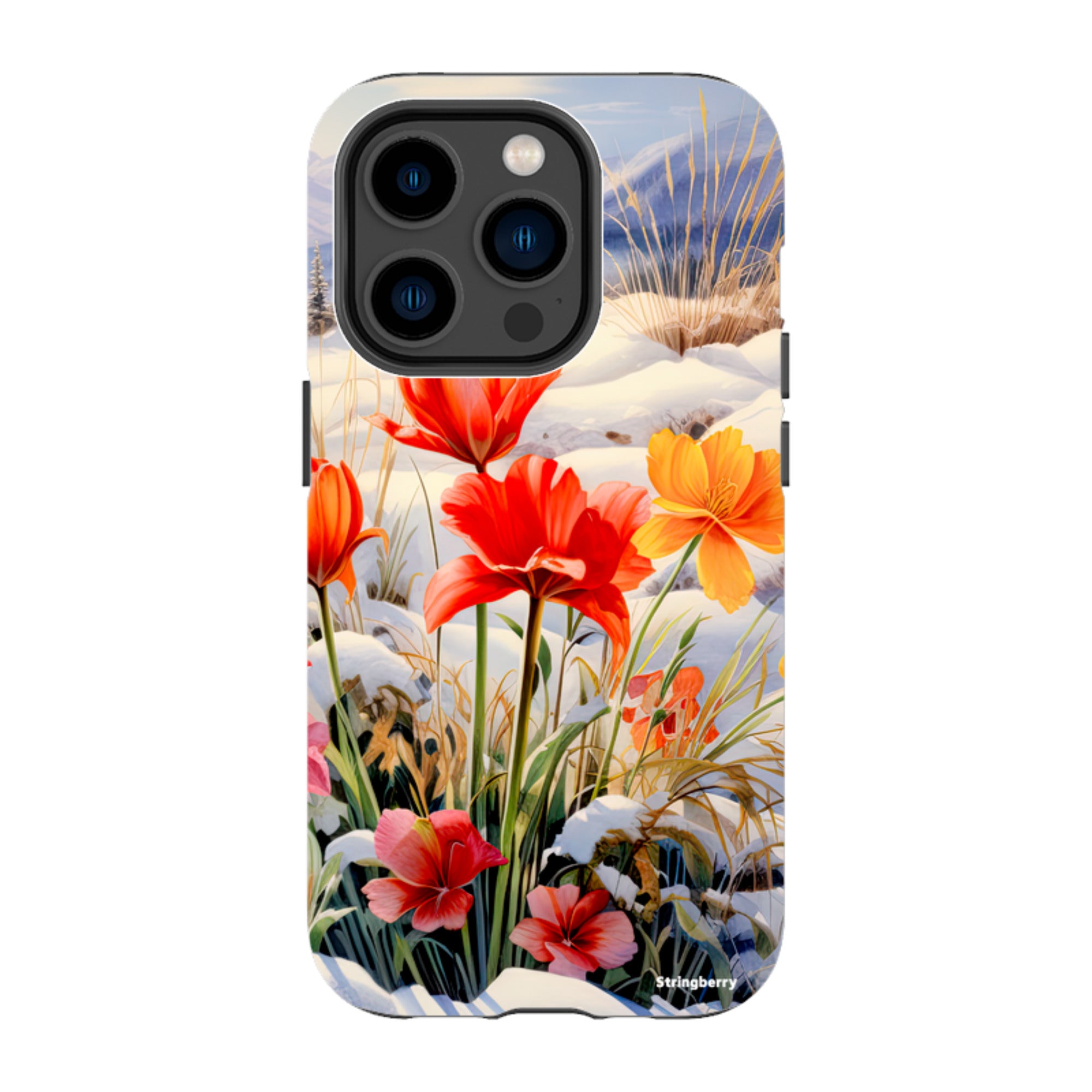 iPhone MagSafe Tough Case -  Winter Wild Flowers III