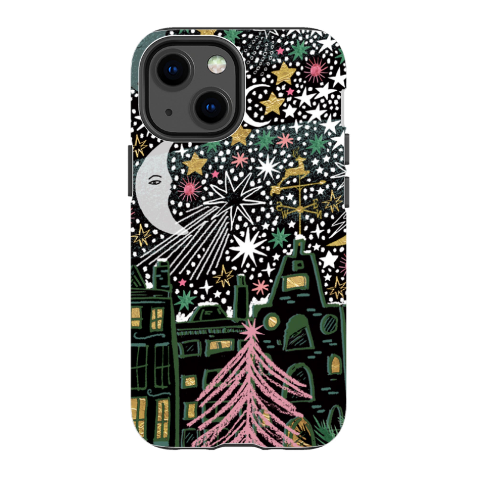 iPhone Tough Case - Night Before Xmas VI By Emma Frances Grant