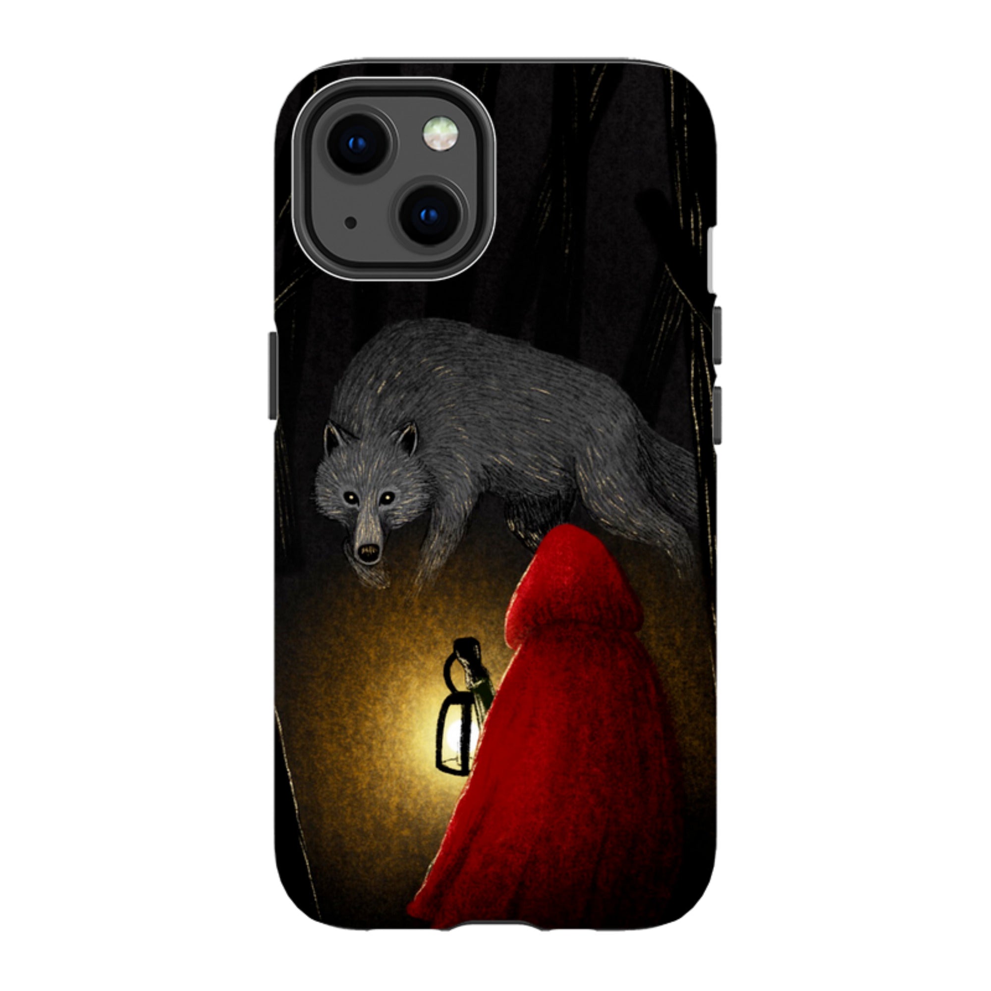 iPhone Tough Case - Riding Hood By Anna Stead