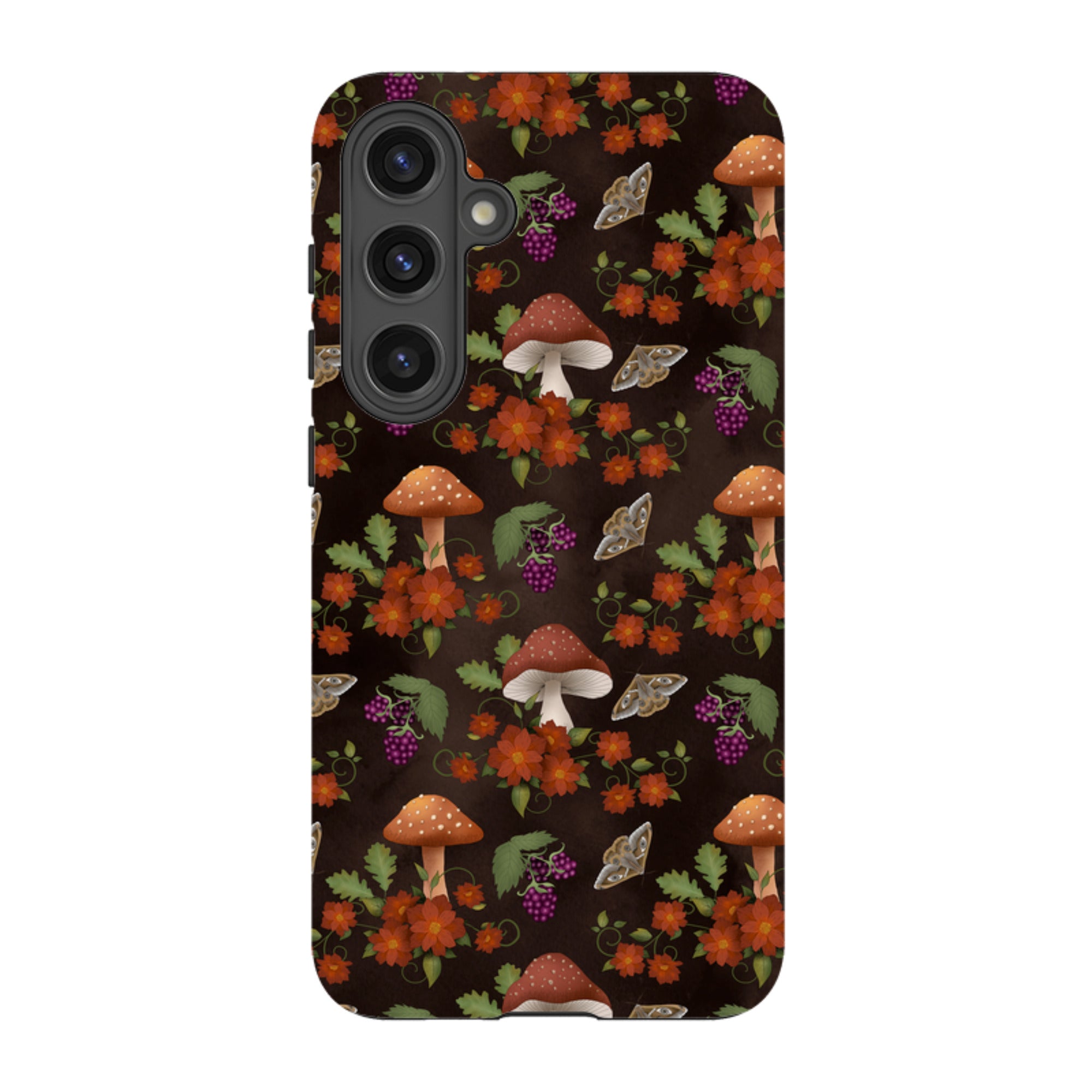 Samsung Tough Case -Mushroom Floral