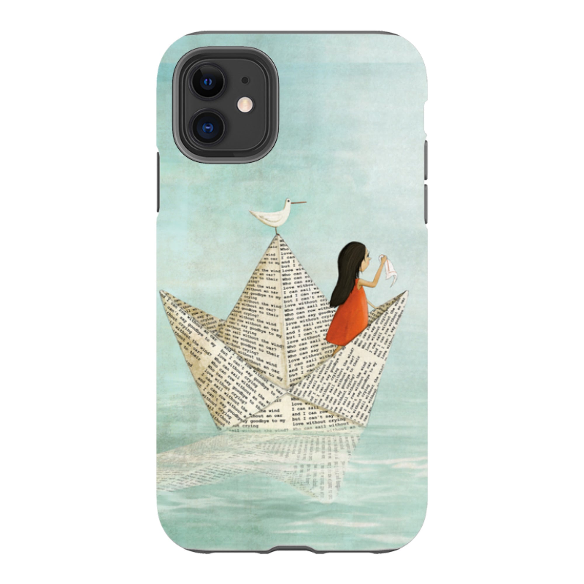iPhone Tough Case - Sail Without A Wind By Maja Lindberg
