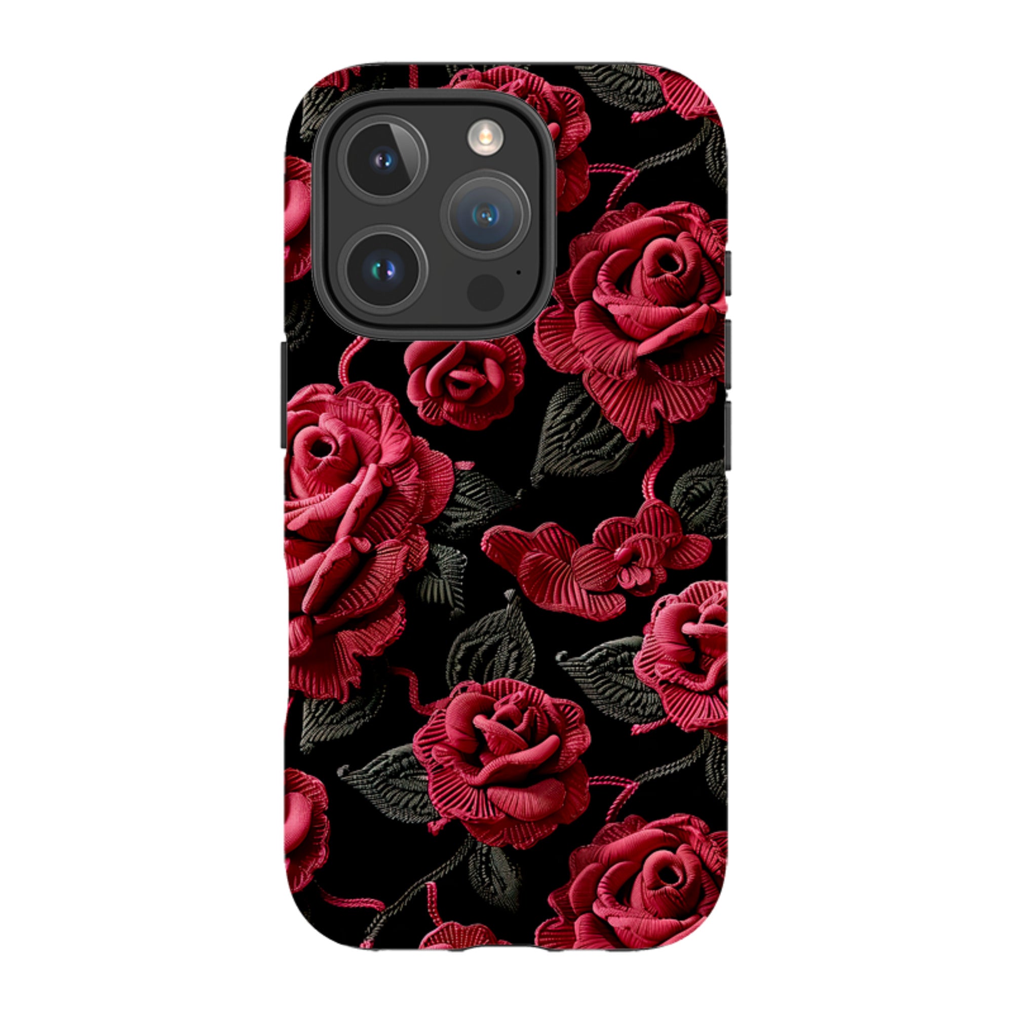 iPhone MagSafe Tough Case - Dark Roses