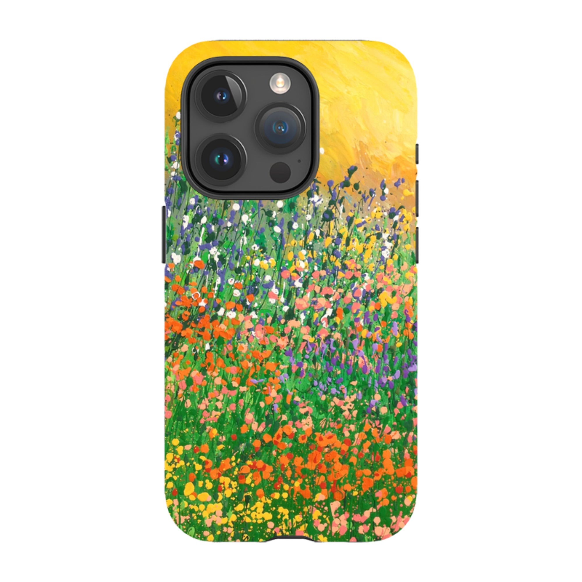 iPhone Tough Case - Sun Garden By Linda Calvert Jacobson