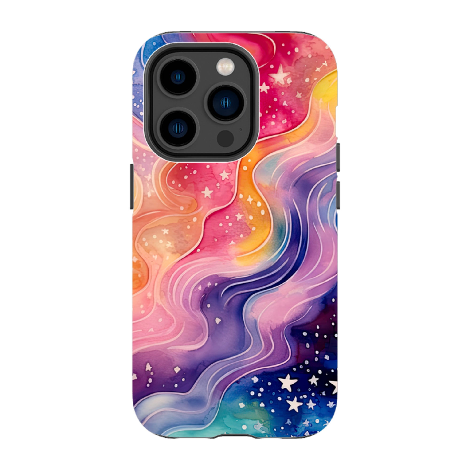 iPhone MagSafe Tough Case - Rainbow Stars V