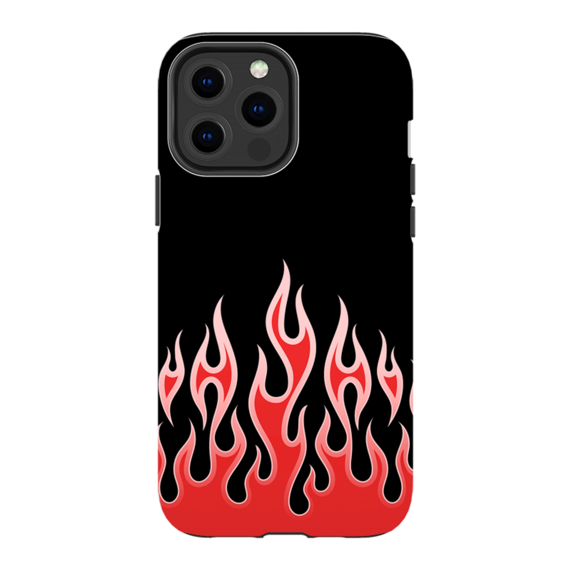 iPhone Tough Case - Red Flames