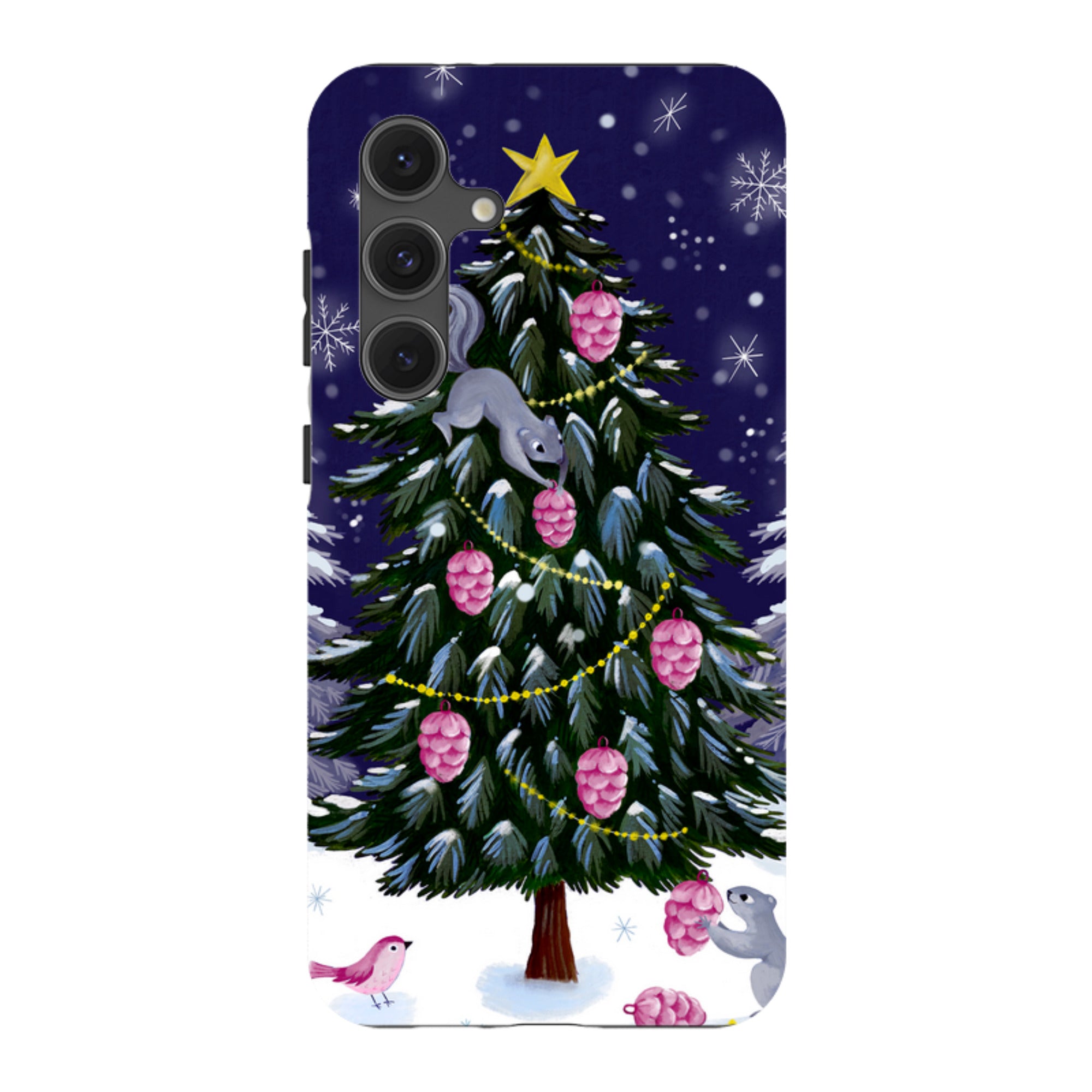 Samsung Tough Case - Squirrel Tree By Bex Parkin