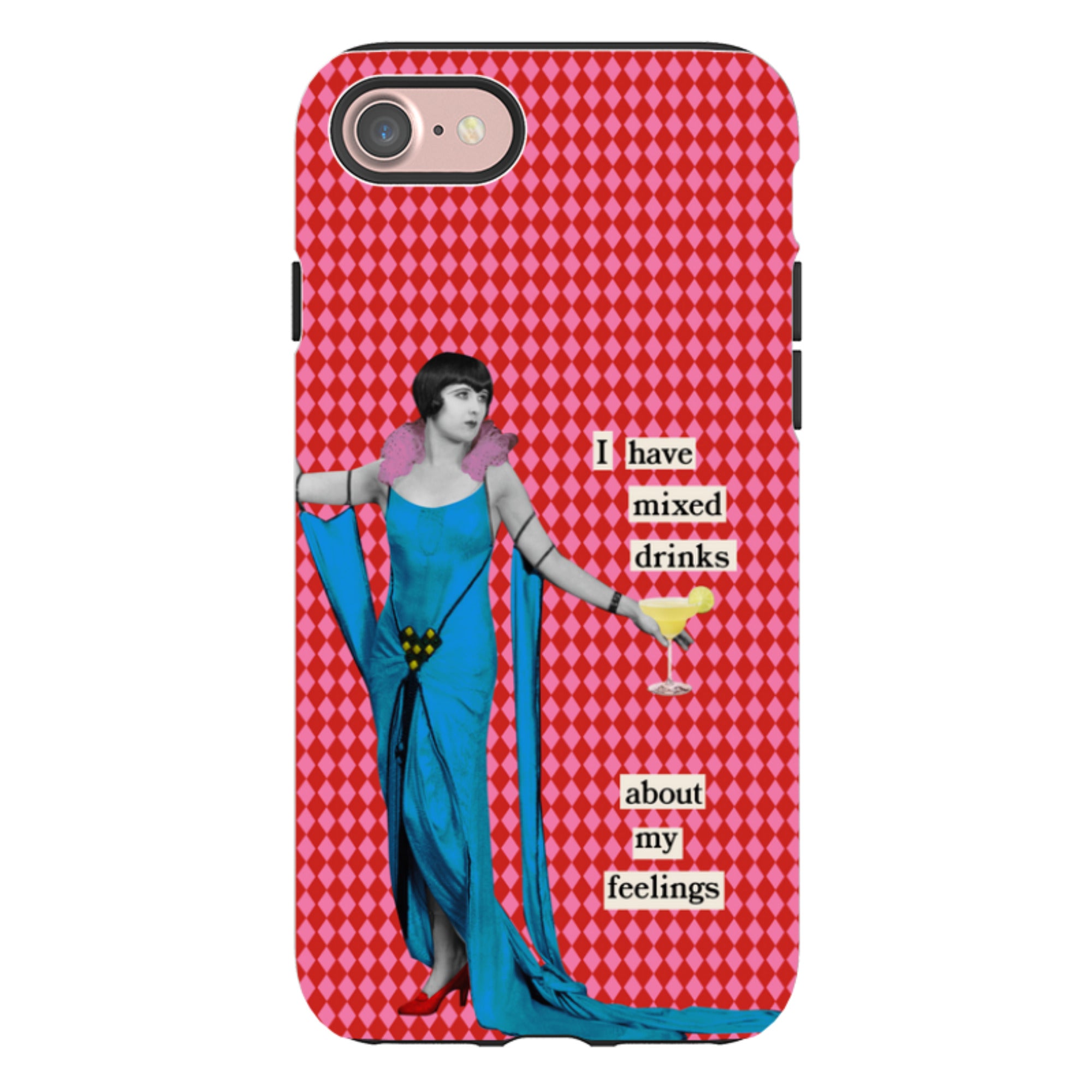 iPhone Tough Case - Mixed Drinks By Clare Jordan